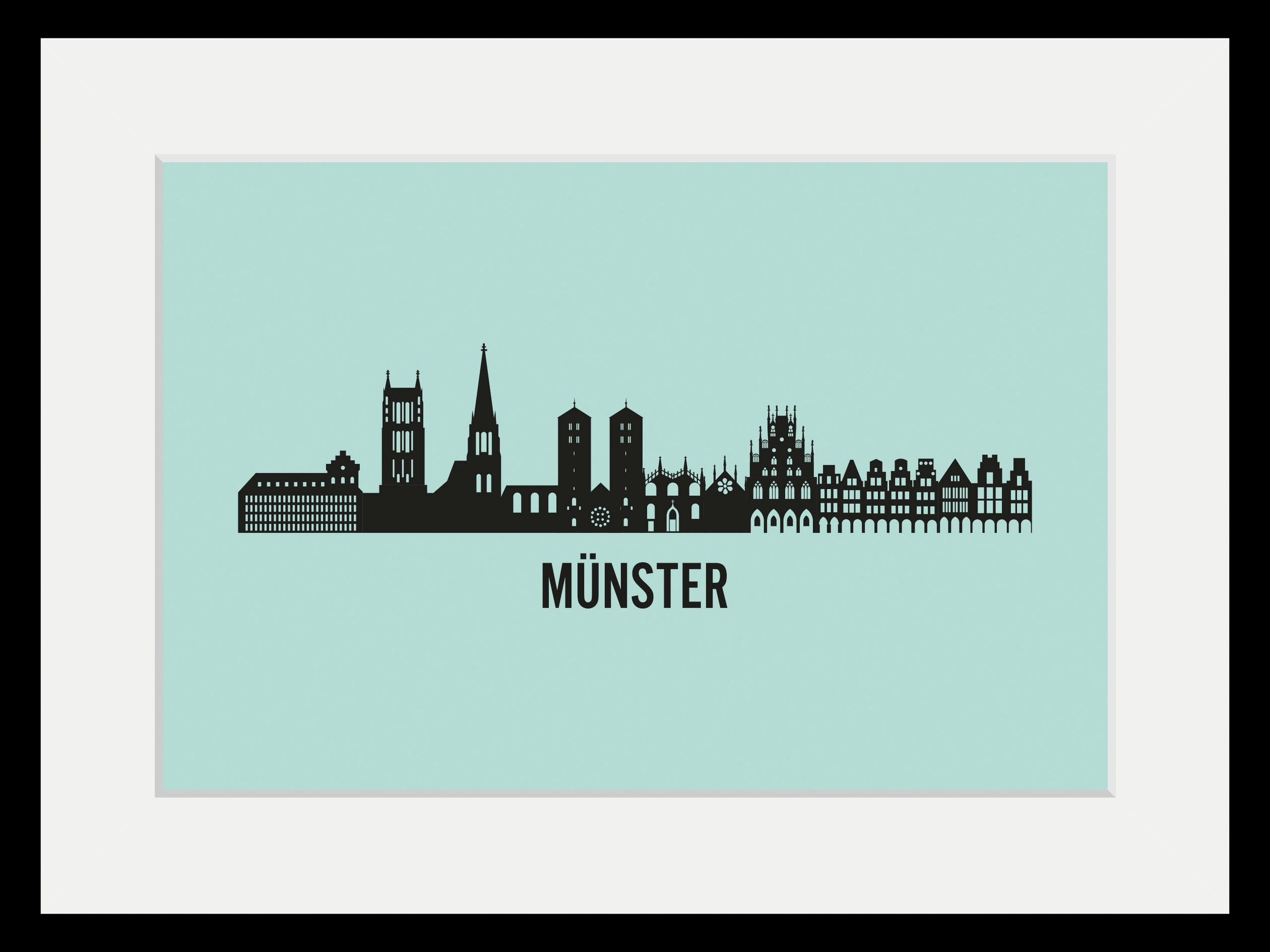 queence Bild »Münster Skyline«, Städte, (1 St.)
