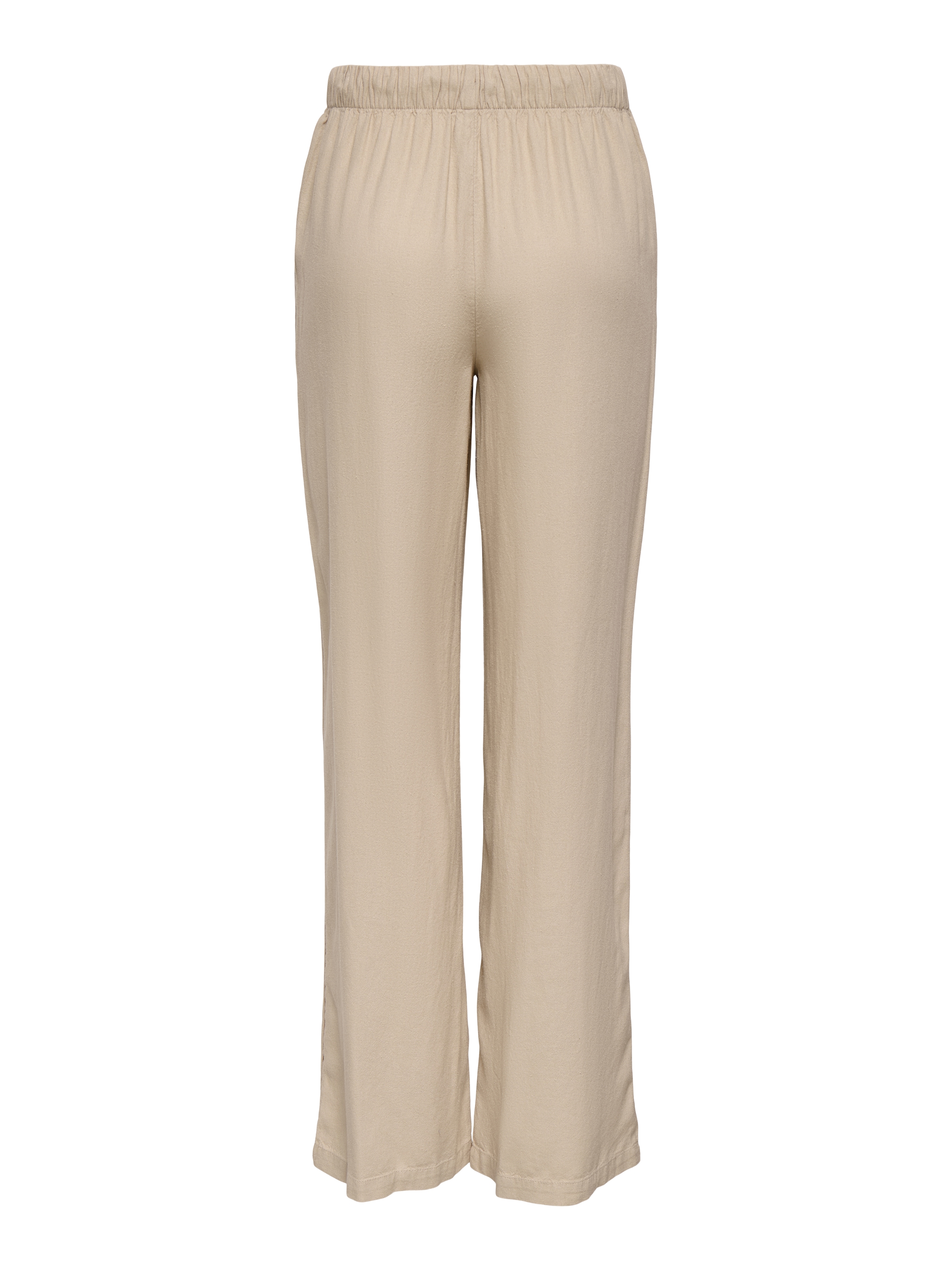 ONLY Schlupfhose »ONLGOA MW LINEN BL PULL-UP PANT CC PNT«  mit Leinen