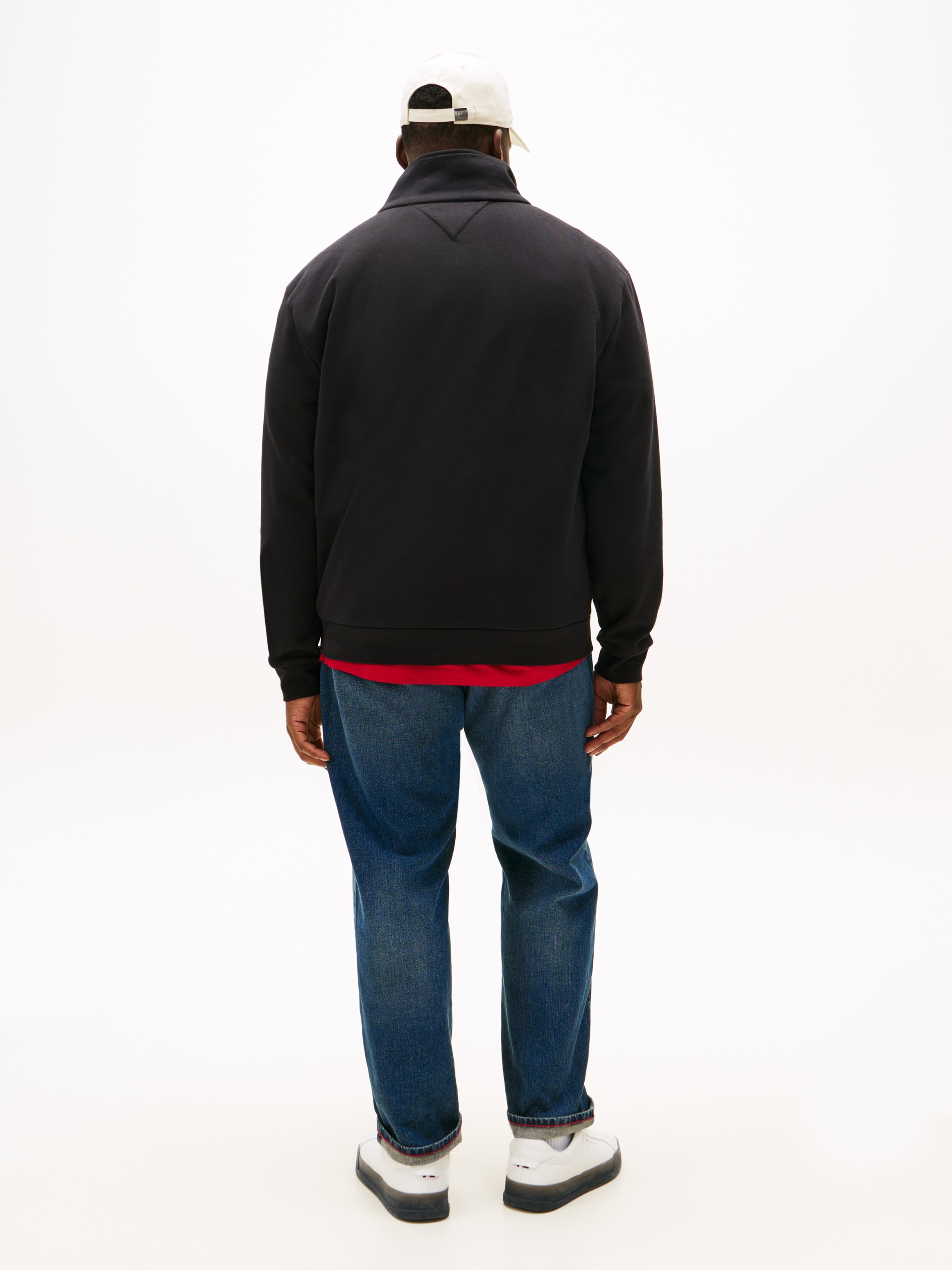 Tommy Hilfiger Big & Tall Sweatjacke »GLOBAL STRIPE ZIP«, Große Größen