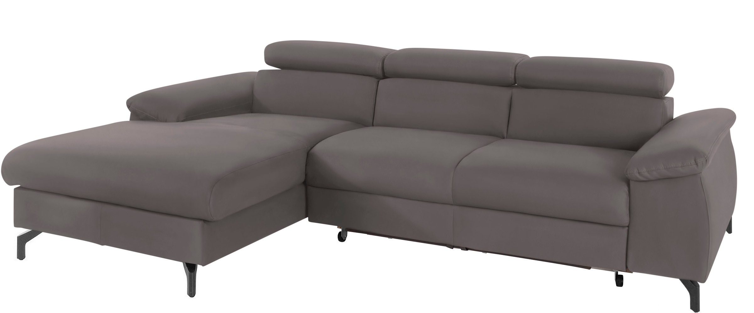 COTTA Ecksofa »Kitty L-Form«, mit Kopfteilverstellung, wahlweise mit Bettfunktion & Bettkasten