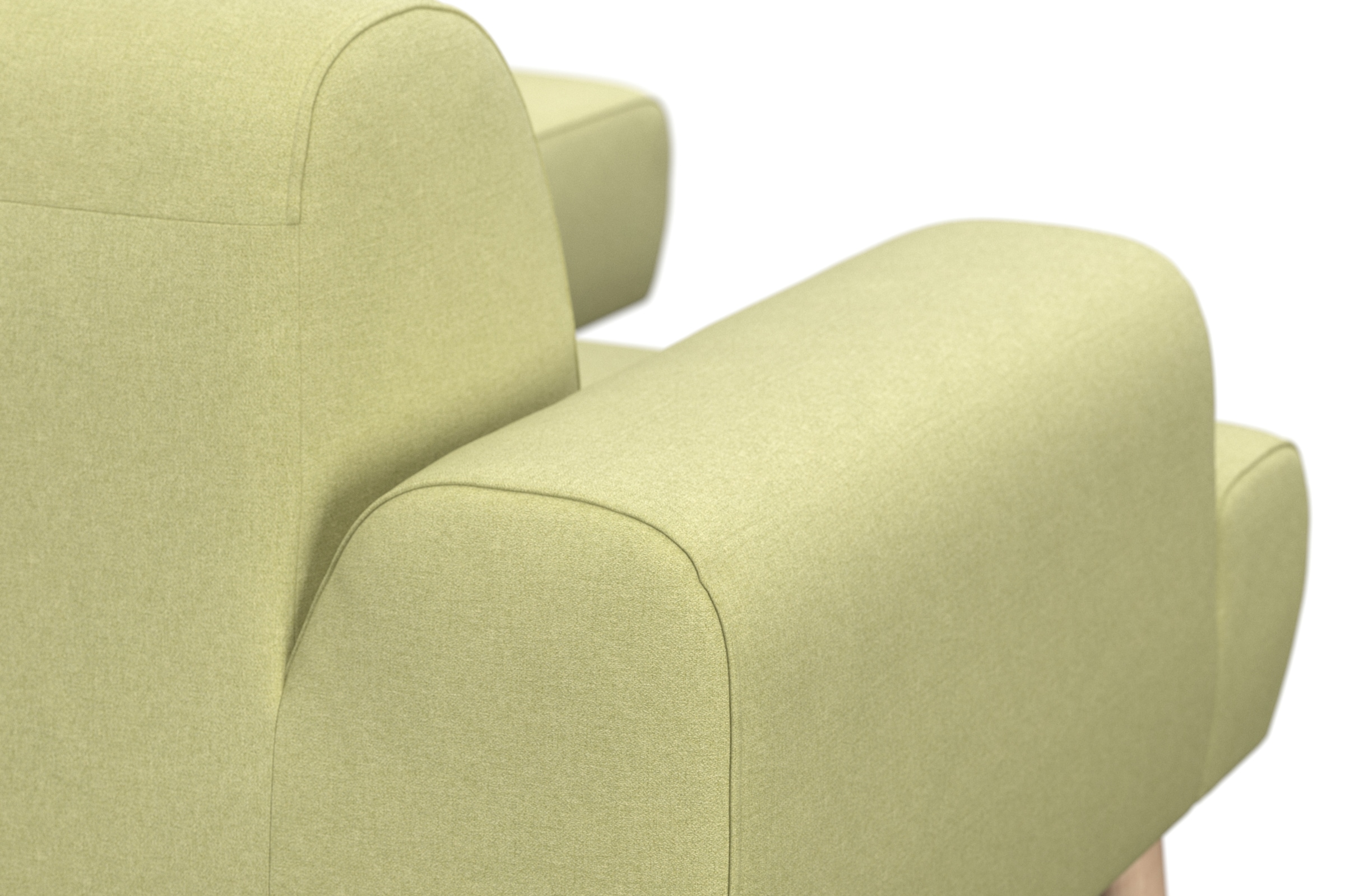 andas Ecksofa »Swift L-Form«, Federkern-Polsterung, B/T/H: 192/83/176 cm