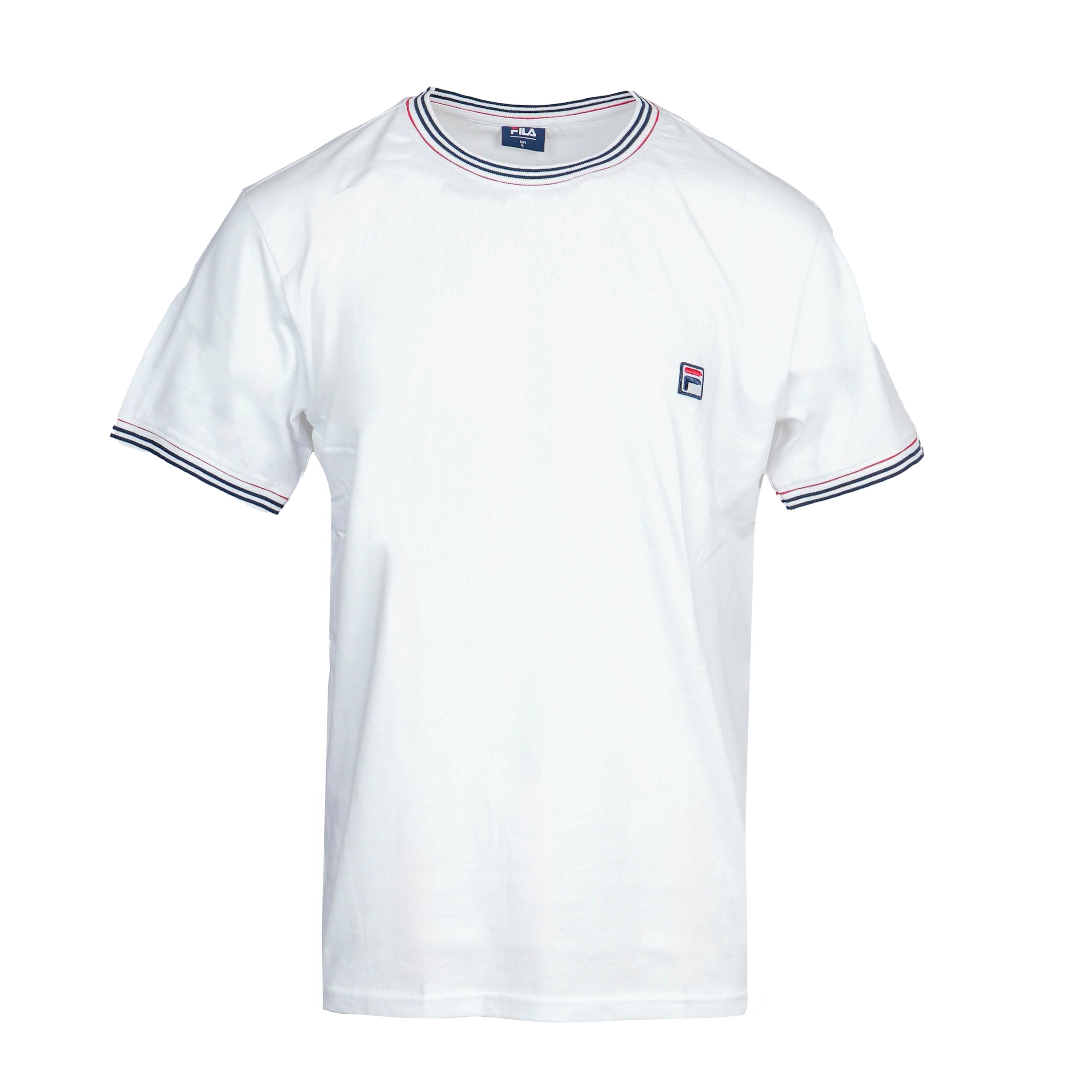 Fila Pyjama »MAN JERSEY TOP + FRENCH TERRY PANTS PYJAMAS«, (2 tlg.), mit sportlichem Logo-Detail, Hose mit Tunnelzug