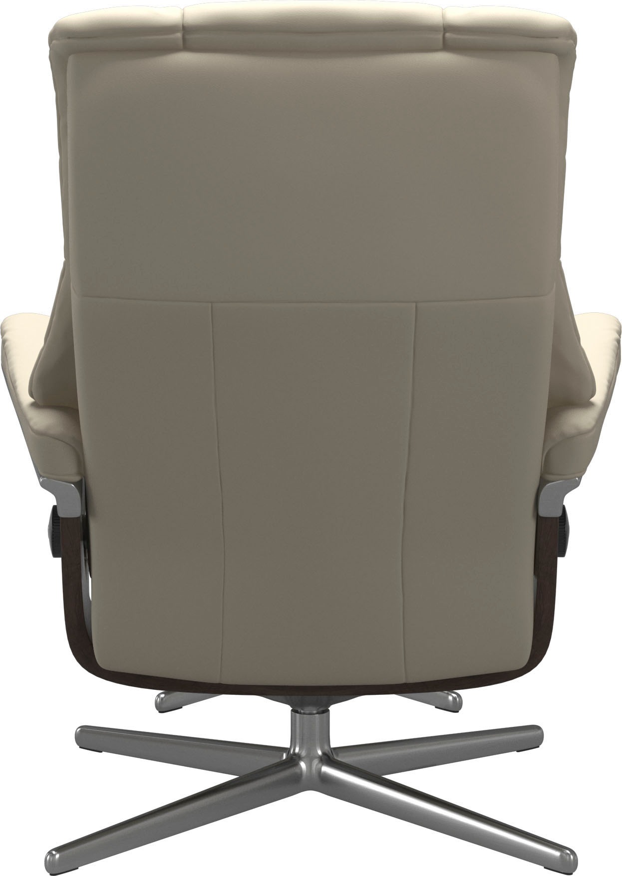 Stressless® Relaxsessel »Mayfair«, (Set, Relaxsessel mit Hocker), mit Hocker, mit Cross Base, Größe S, M & L, Holzakzent Wenge