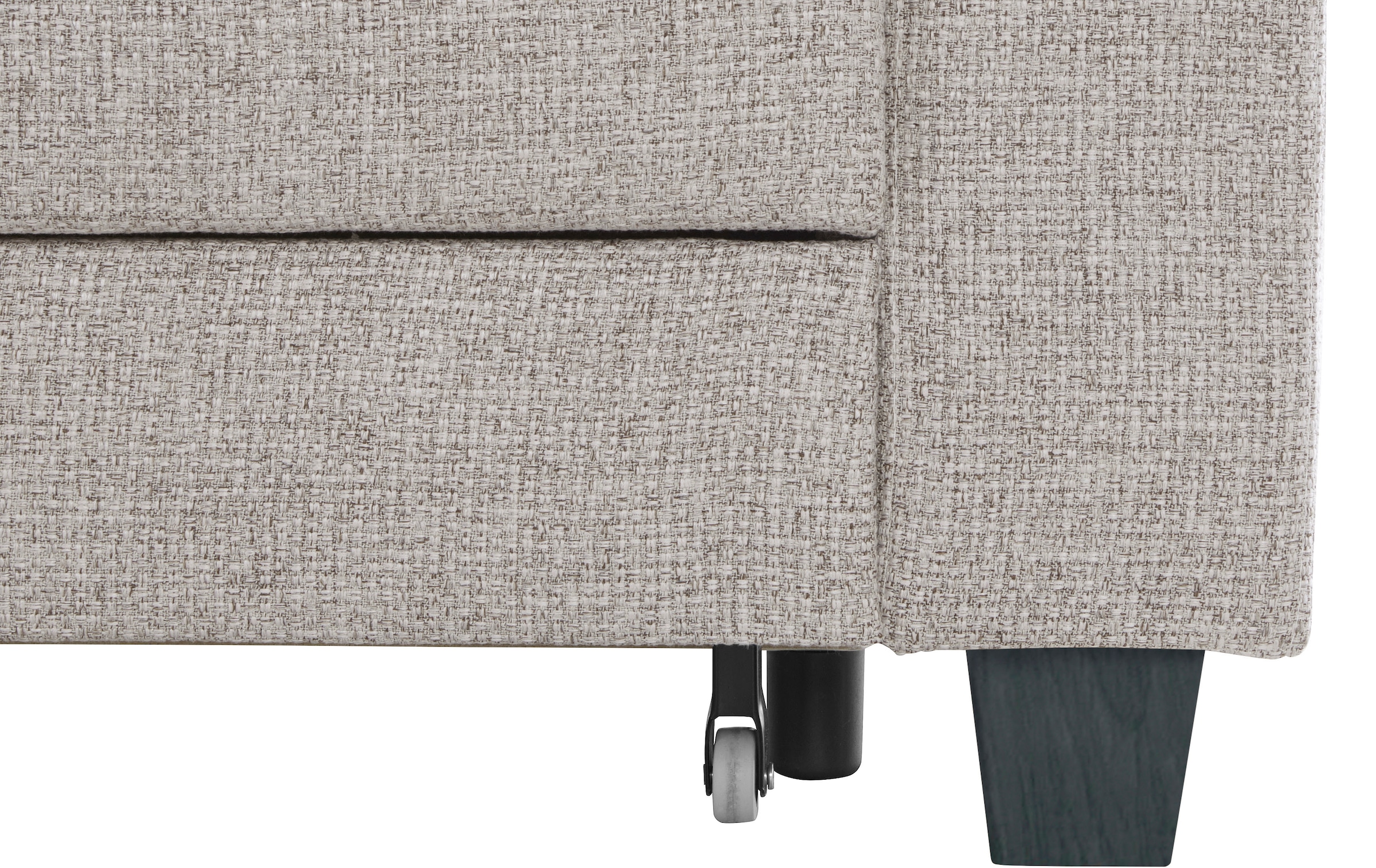 TRENDMANUFAKTUR Ecksofa »Chamber, zeitlos und modern, hoher Sitzkomfort, L-Form«, wahlweise mit Schlaffunktion
