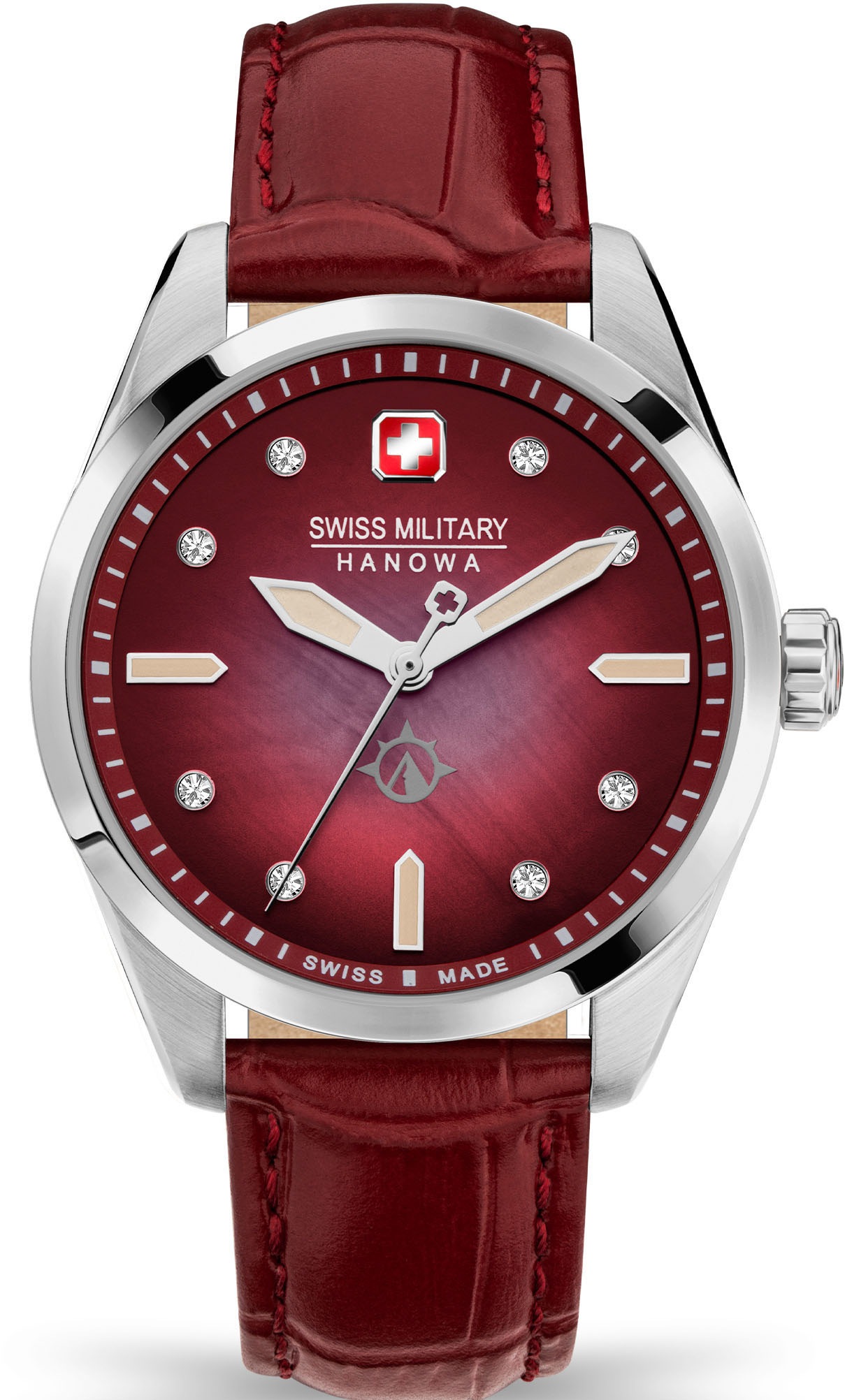Swiss Military Hanowa Schweizer Uhr »MOUNTAIN CRYSTAL, SMWLA2100802«