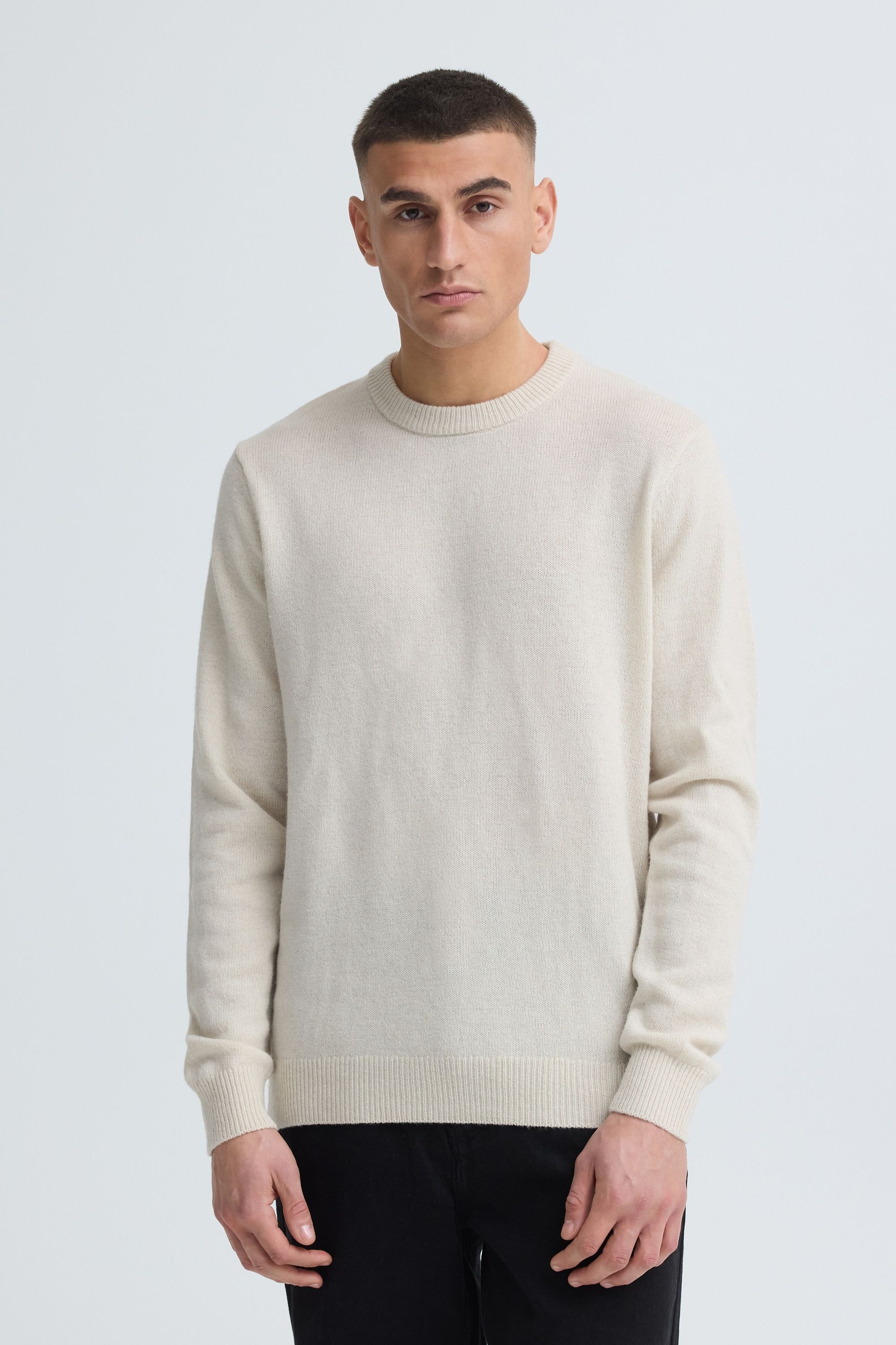 !Solid Strickfleece-Pullover »Strickpullover Sddyllon«