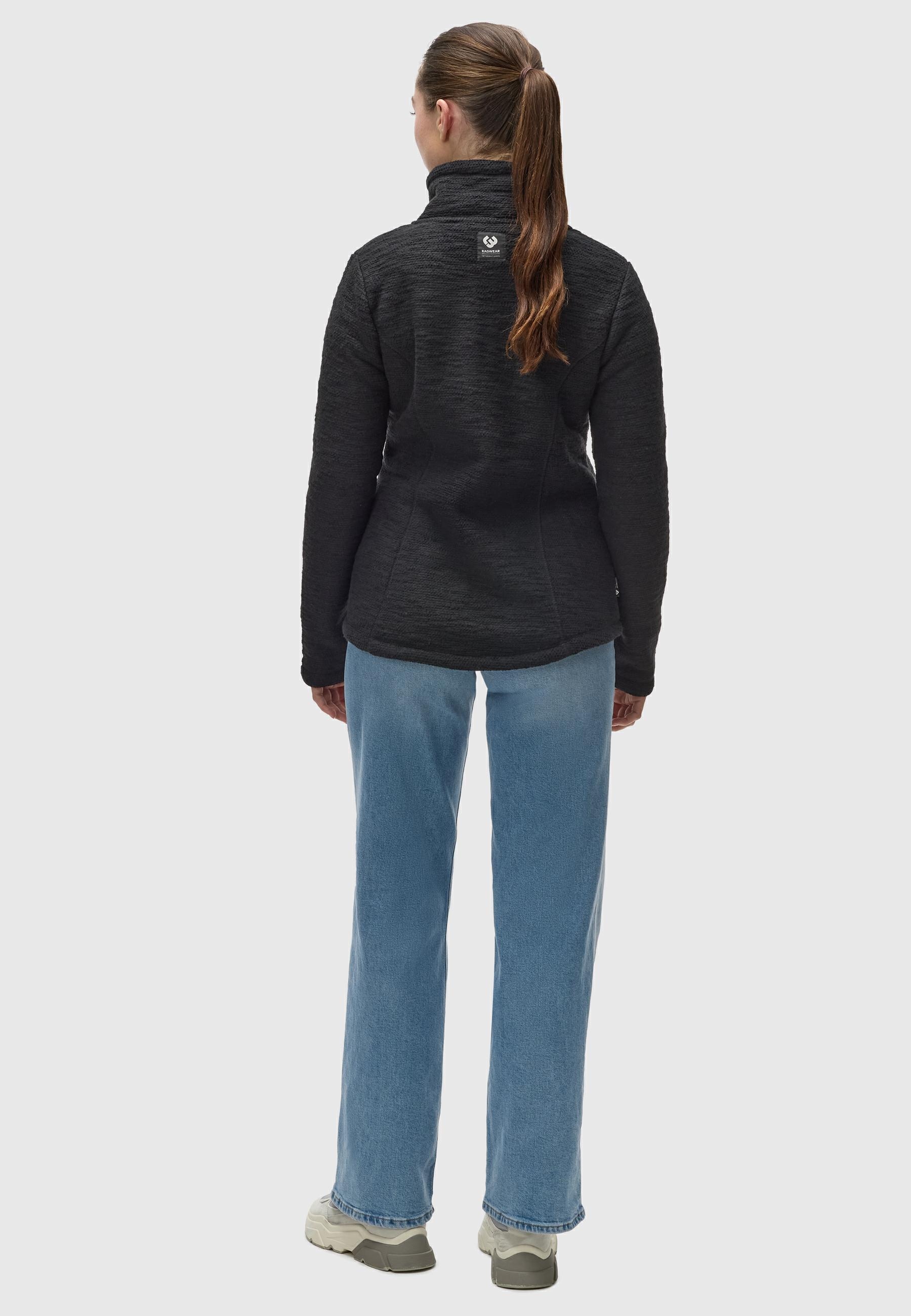 Ragwear Kapuzensweatjacke »Strickjacke Liram Melange«