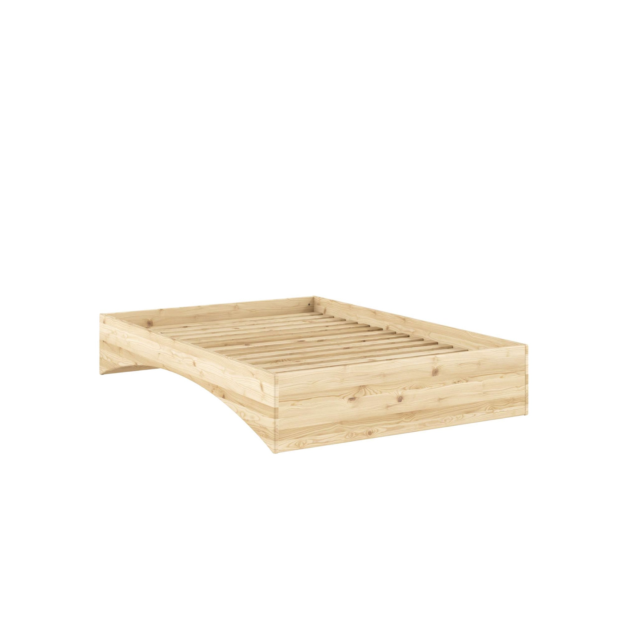 Karup Design Bettgestell »Orbit Bed, Massivholzbett, Futonbett, FSC®-zertifiziertem Massivholz« B/H/T ca: 144/164/184x35x205cm),  mehrere Größen, inklusive Lattenrost, ohne Matratze, Made in Europe