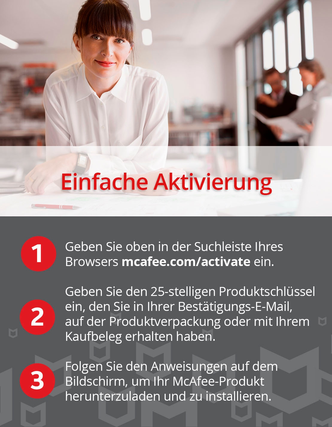 McAfee Virensoftware »McAfee Internet Security 3 Geräte - 1 Jahr«, Download Code in einer Box / Windows, Mac, iOS, Android