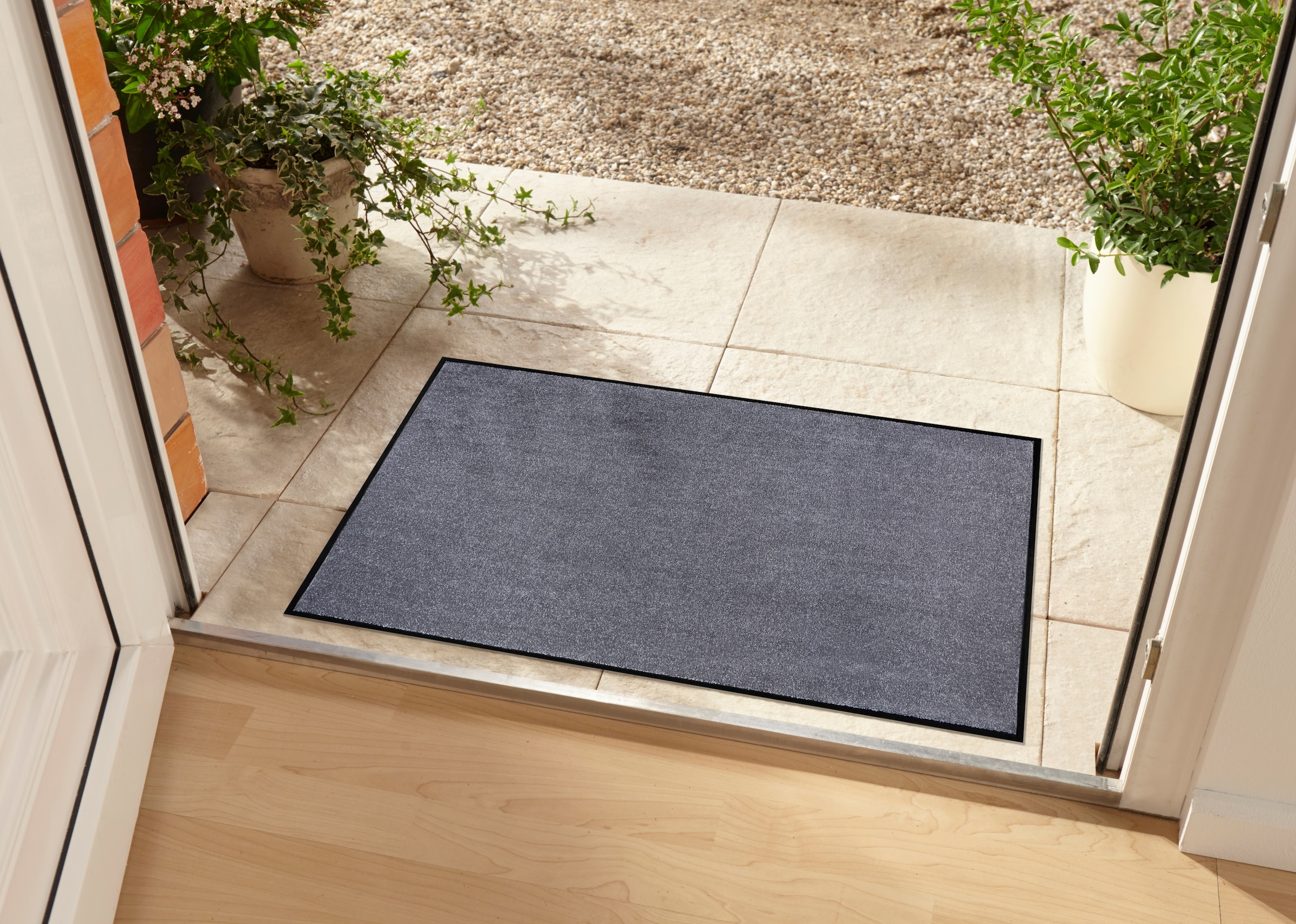HANSE Home Fußmatte »Triton«, rechteckig, 7 mm Höhe, Schmutzfangmatte, Türmatte, In- und Outdoor, Läufer, waschbar