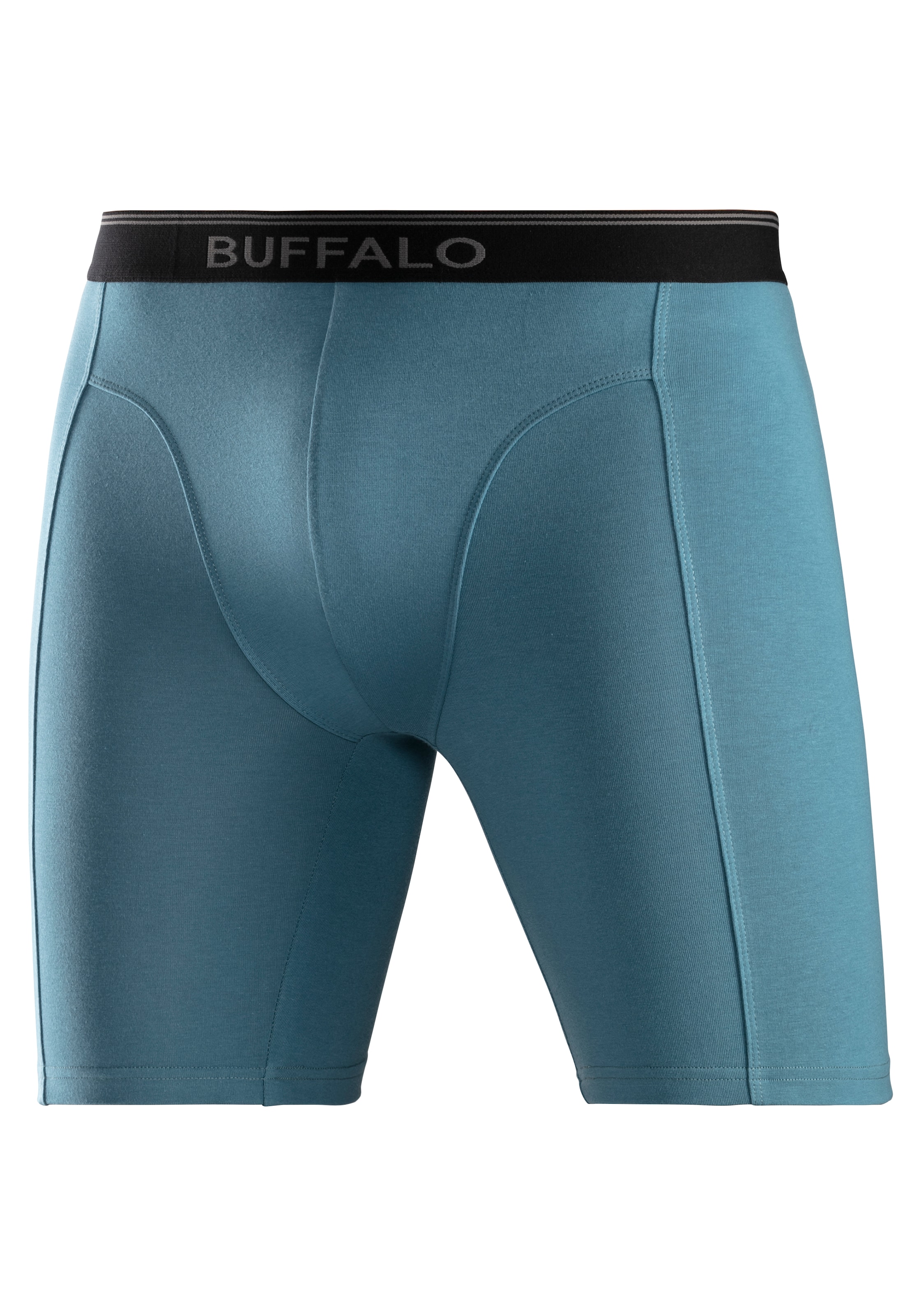 Buffalo Boxer, (Packung, 3 St.), in langer Form ideal auch für Sport und Trekking