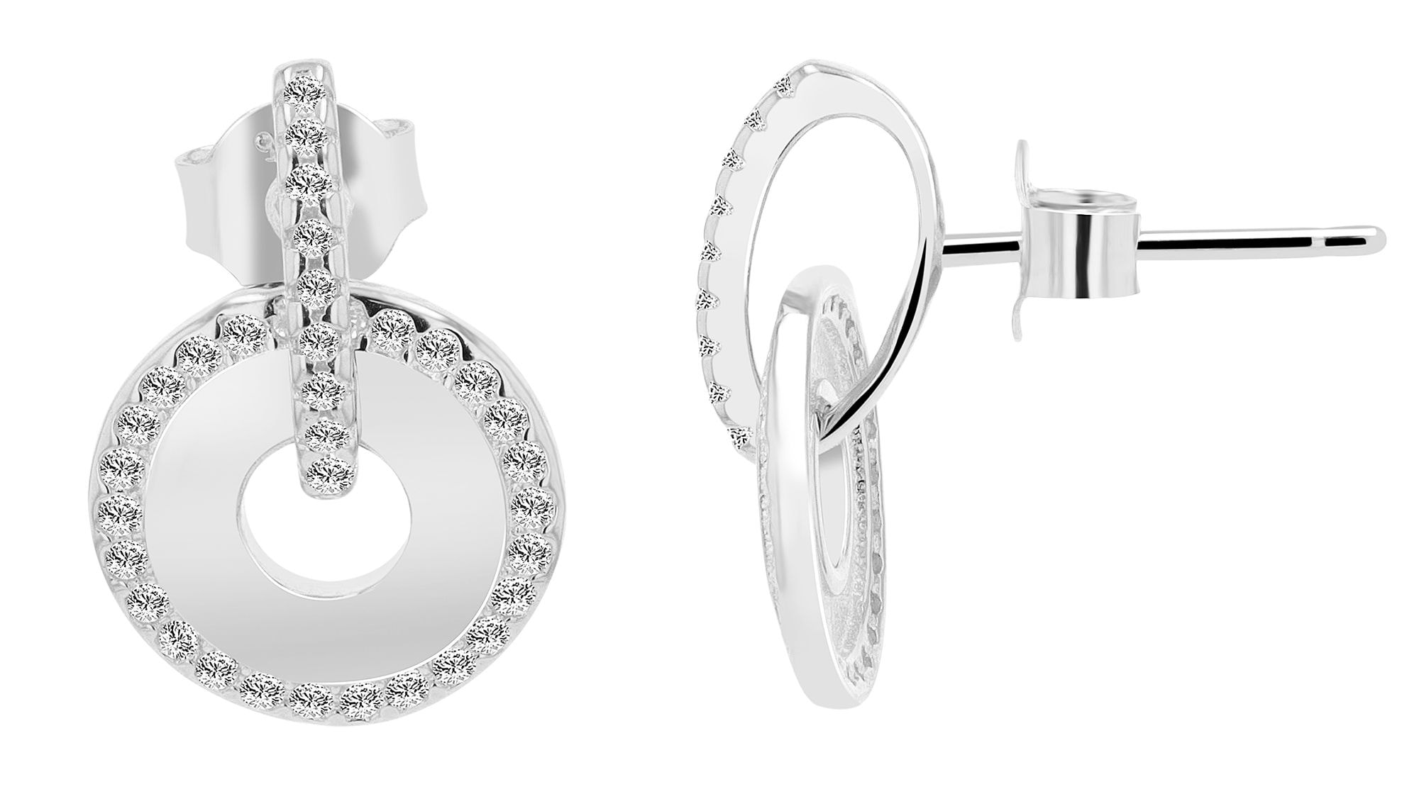 Adelia´s Kettenanhänger »Damen Anhänger ¿ Anhänger aus 925 Silber mit Zirkonia«