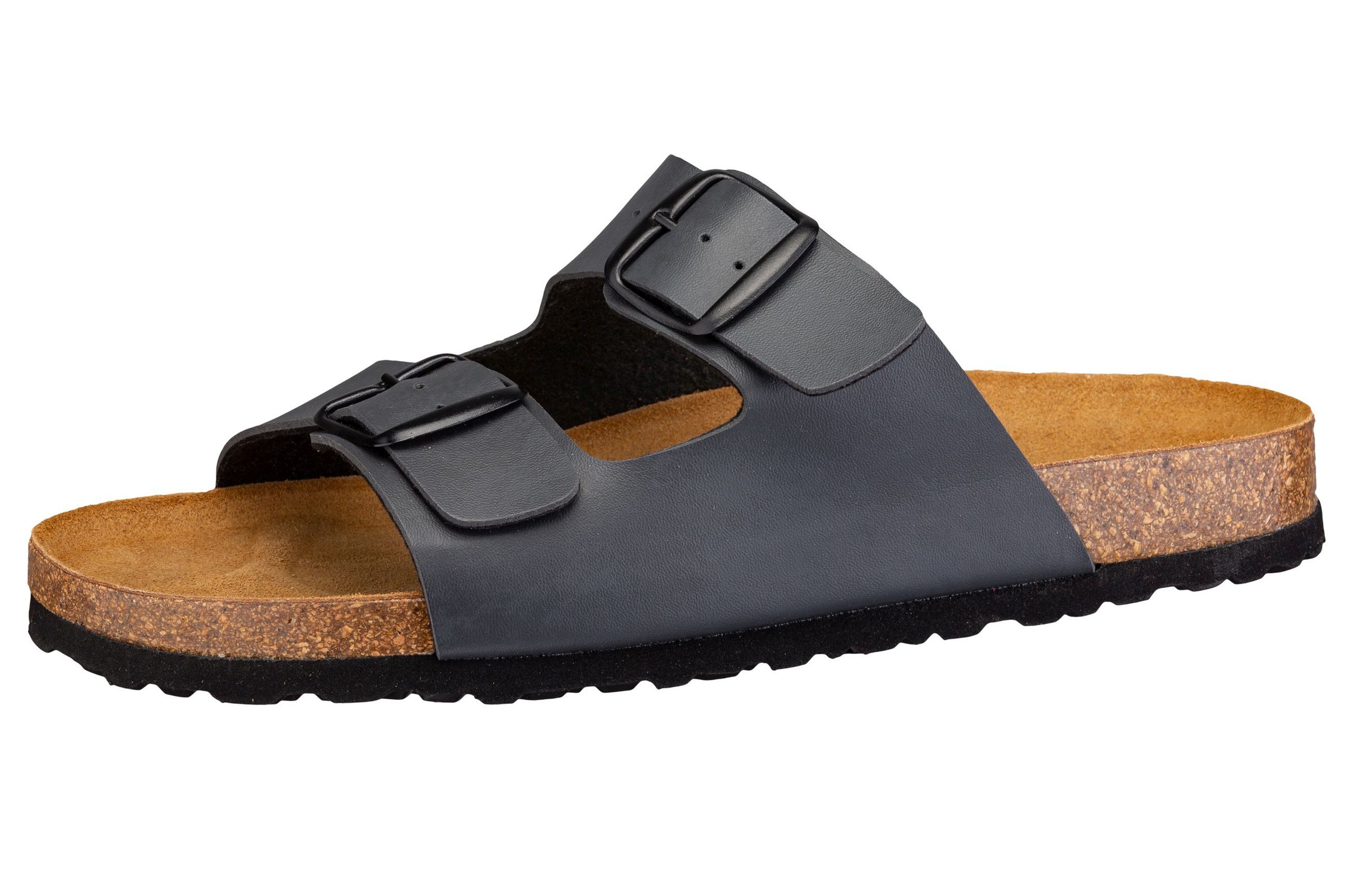 Lico Herren Pantolette »Pantolette Bioline Man« in grau, Größe 36