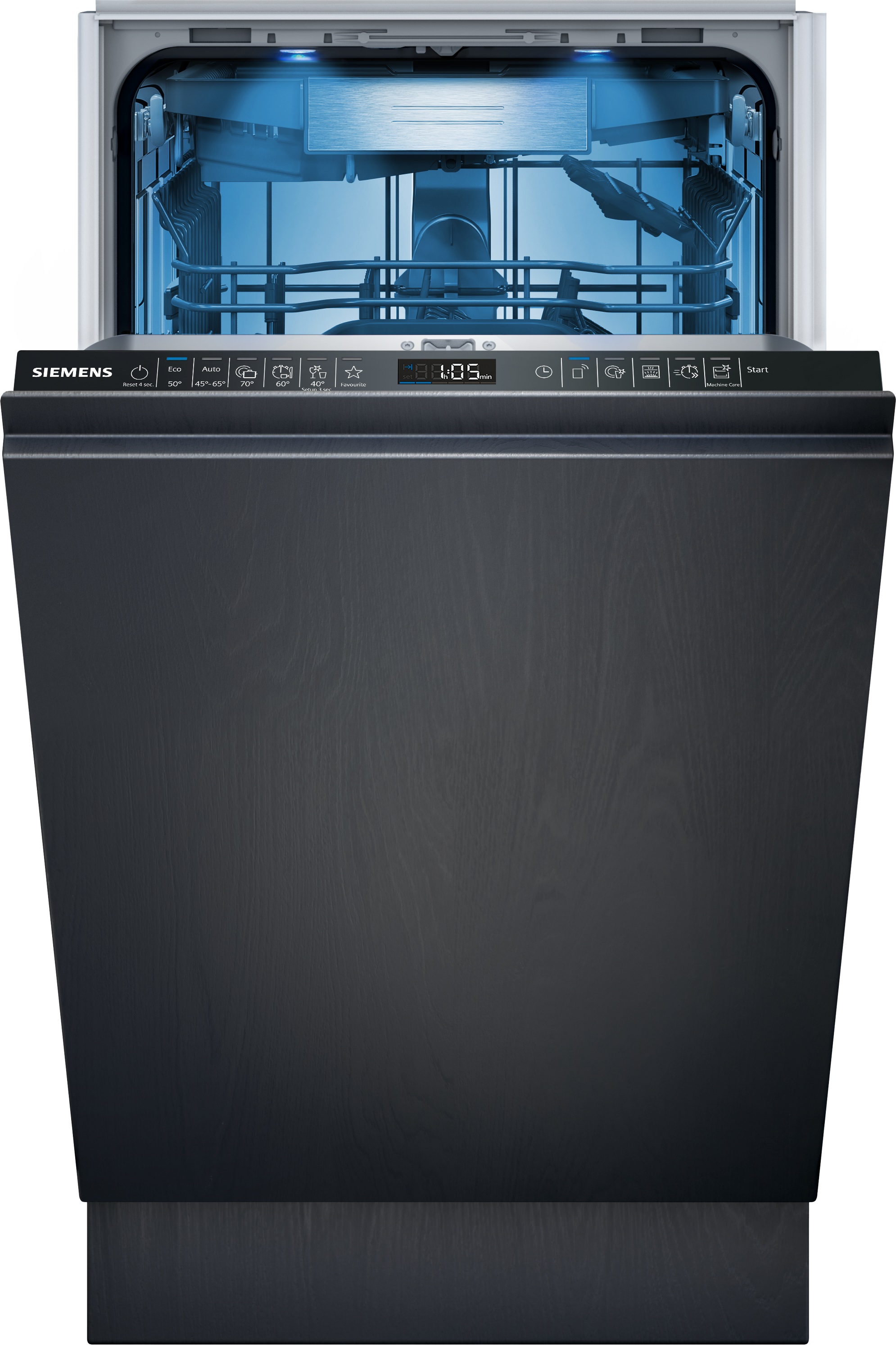 SIEMENS vollintegrierbarer Geschirrspüler iQ500 »SR65ZX22ME«, 10 Maßgedecke