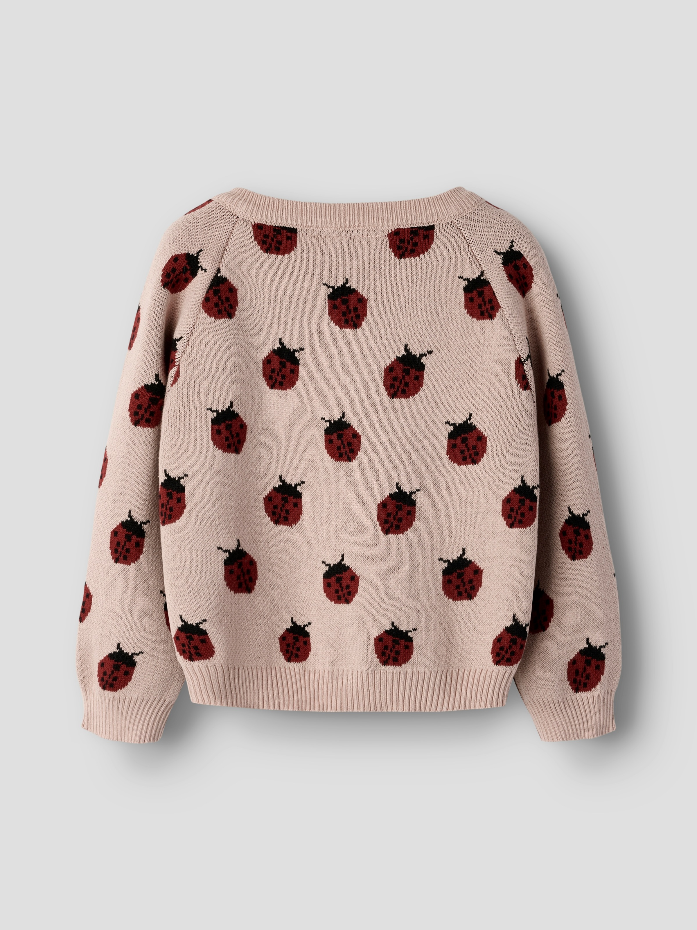 Lil' Atelier Strickjacke »NMFLULIO KNIT CARD LIL NOOS« Baumwolle