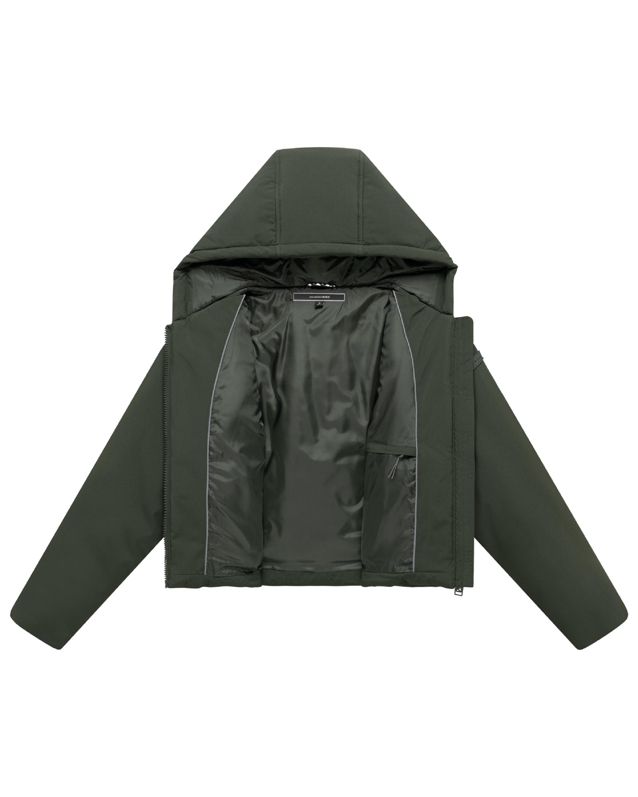 Navahoo Winterjacke »Bomberjacke Biscuitaa 14« mit Kapuze Kurze warme Damenjacke