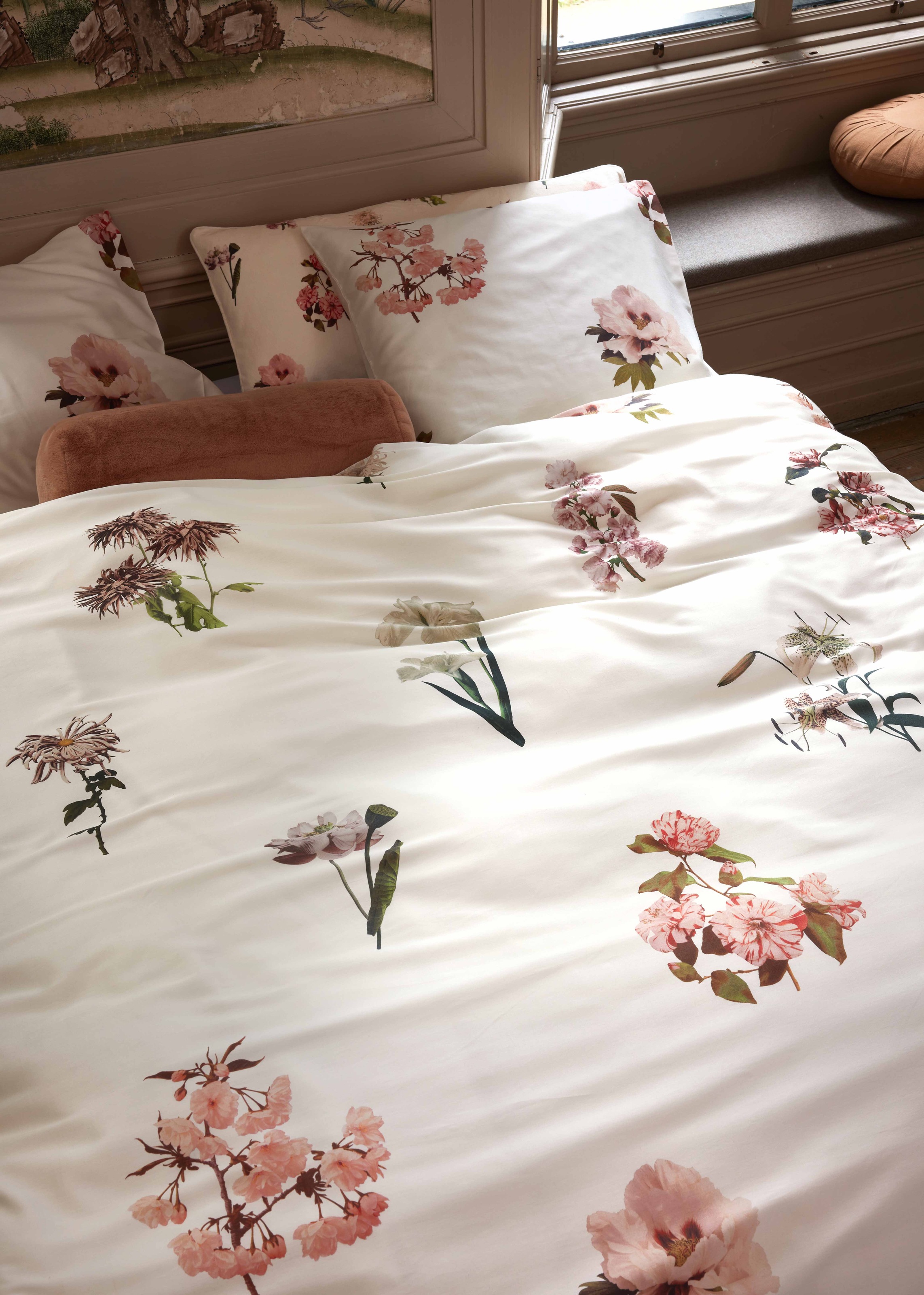 Essenza Wendebettwäsche »Annebella, 100 % Bio-Baumwollsatin« 2 Stk. tlg.