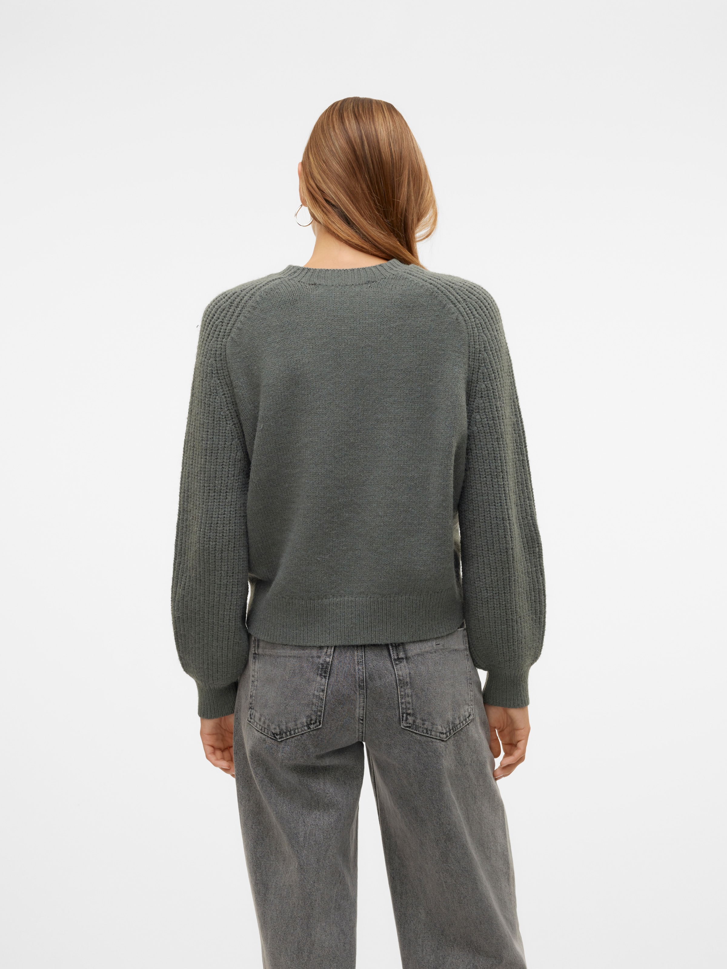 Vero Moda Rundhalspullover »VMENYA LS O-NECK PULLOVER BOO«