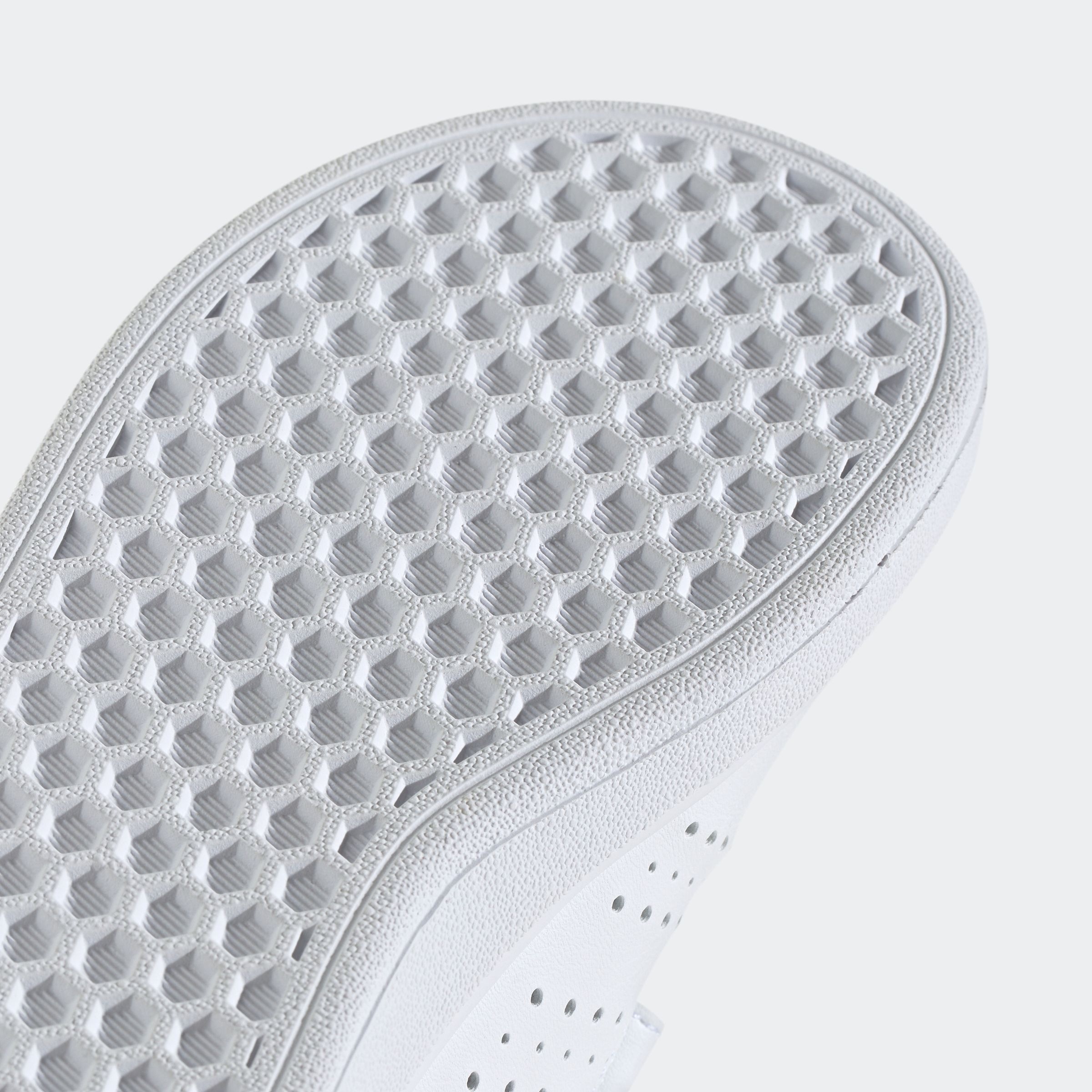 adidas Sportswear Klettschuh »ADVANTAGE BASE 2.0 KIDS«, Design auf den Spuren des adidas Stan Smith