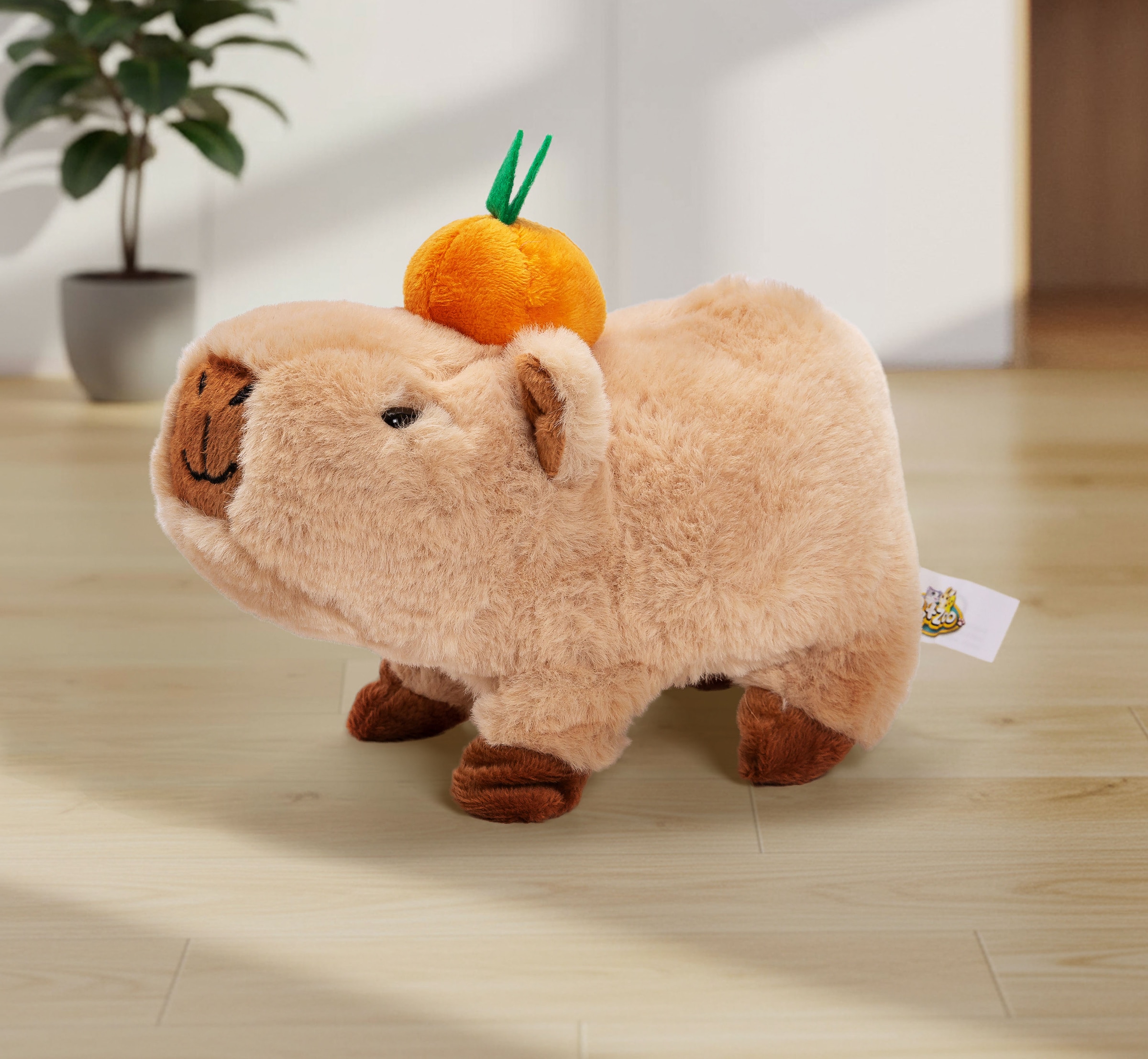 SIMBA Plüschfigur »PetZoo Capybara« mit Funktionen