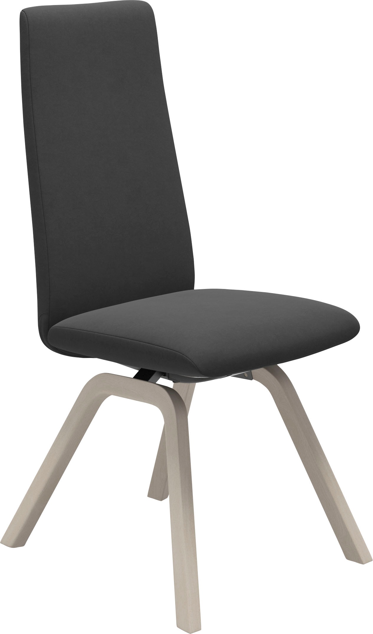 Stressless® Polsterstuhl »Laurel«, Microfaser DINAMICA, High Back, Größe M, mit schräggestellten Beinen in Eiche gekalkt
