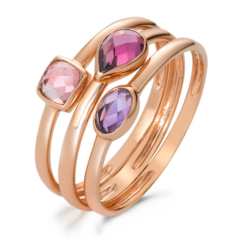 Set 3 Ringe Gold 375, Rhomberg Schmuck