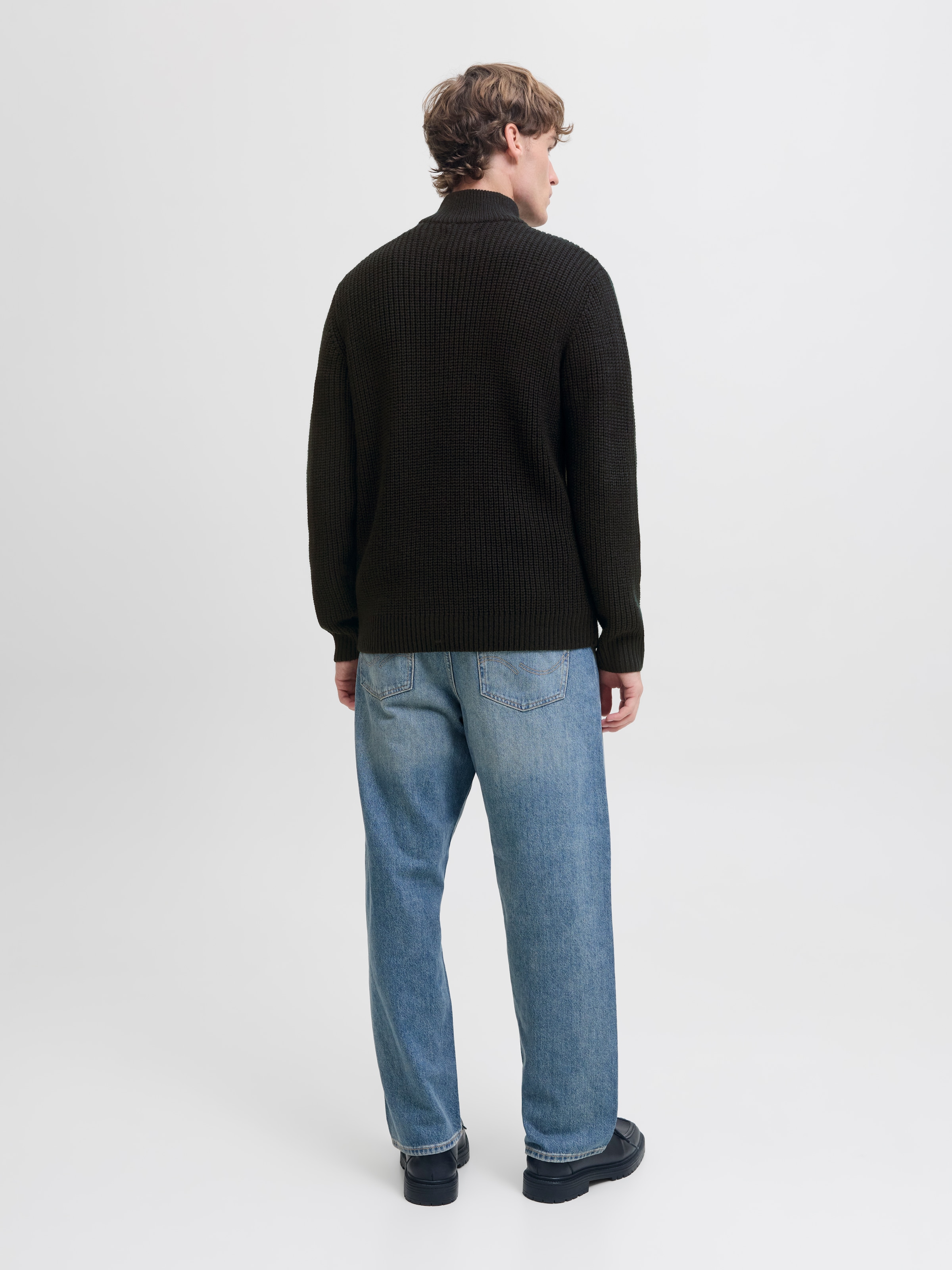 Jack & Jones Troyer »JORBLEECKER KNIT HALF ZIP BF«