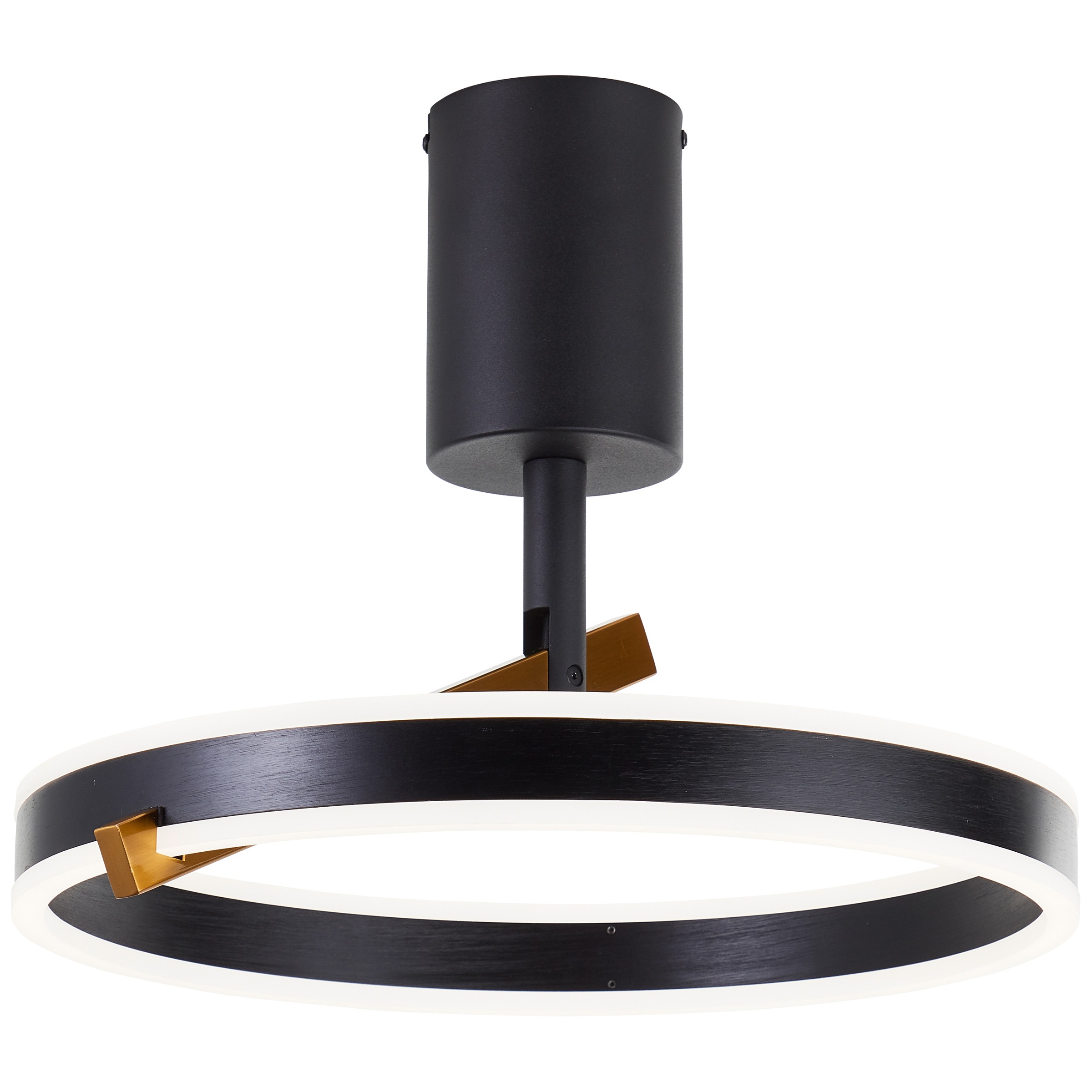Brilliant LED Deckenleuchte »Merida«, 36 x 42 x 40 cm, 3100 lm, 3000-6500 K, dimmbar, Aluminium, schwarz