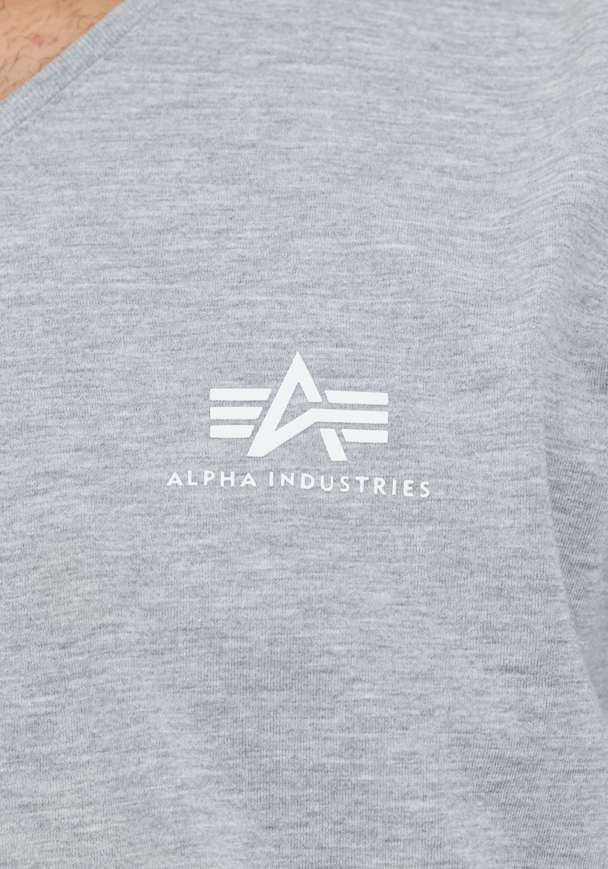 Alpha Industries T-Shirt »Alpha Industries Men - T-Shirts Basic V-Neck T-Shirt SL«