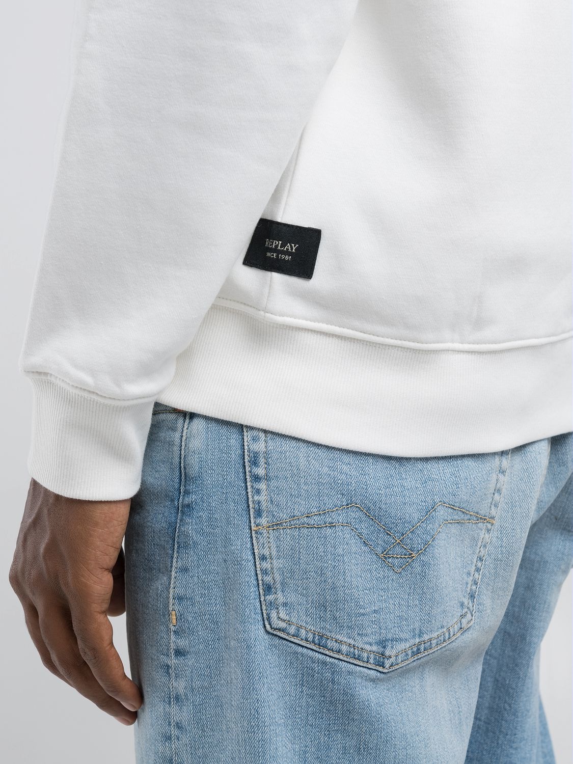 Replay Kapuzensweatjacke