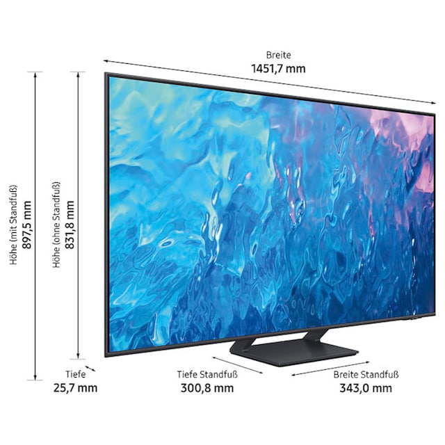 Samsung LED-Fernseher, 163 cm/65 Zoll, Smart-TV, Quantum Prozessor 4K  bestellen bei OTTO