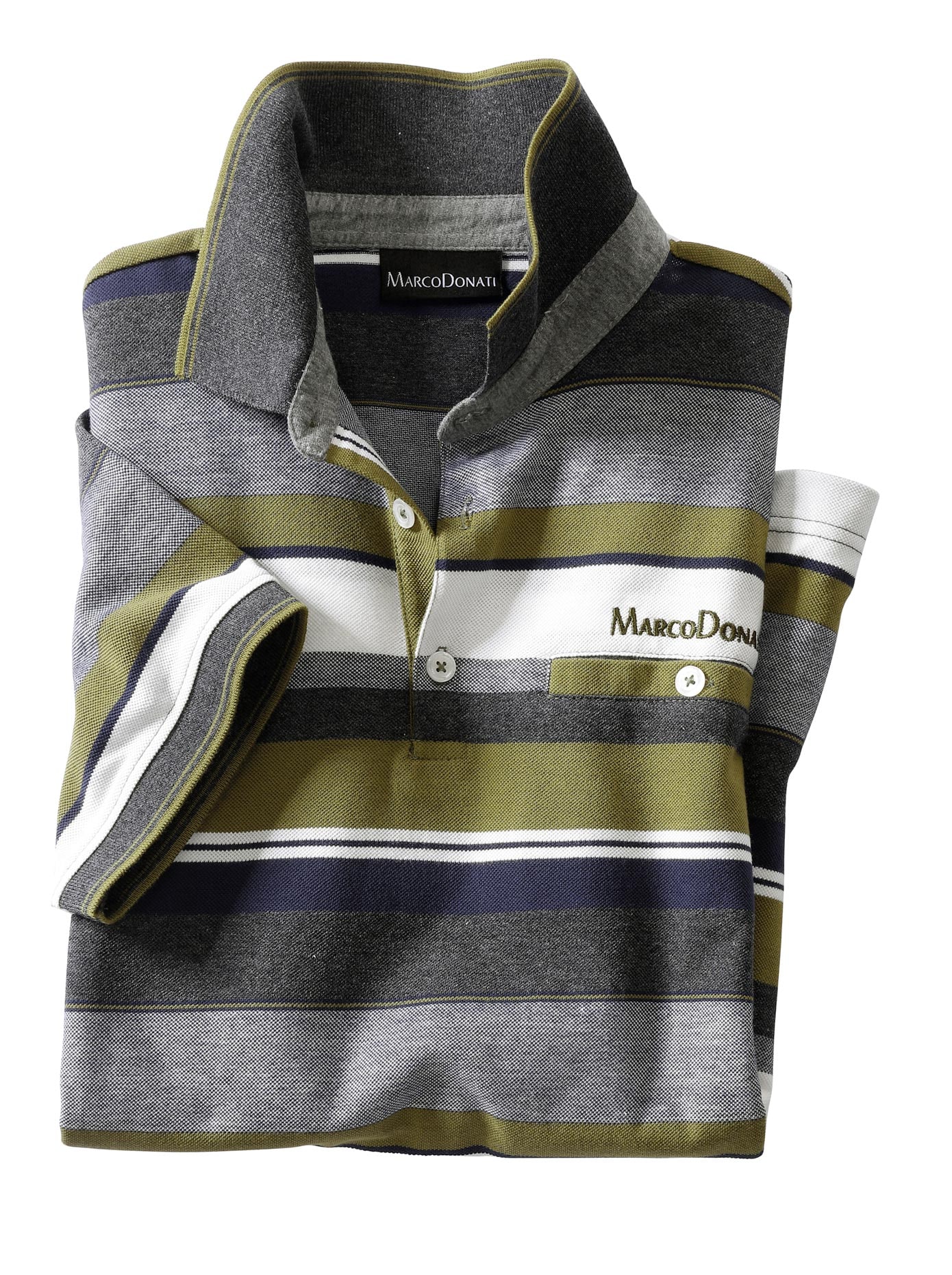 Marco Donati Poloshirt »Kurzarm-Shirt«, (1 tlg.)