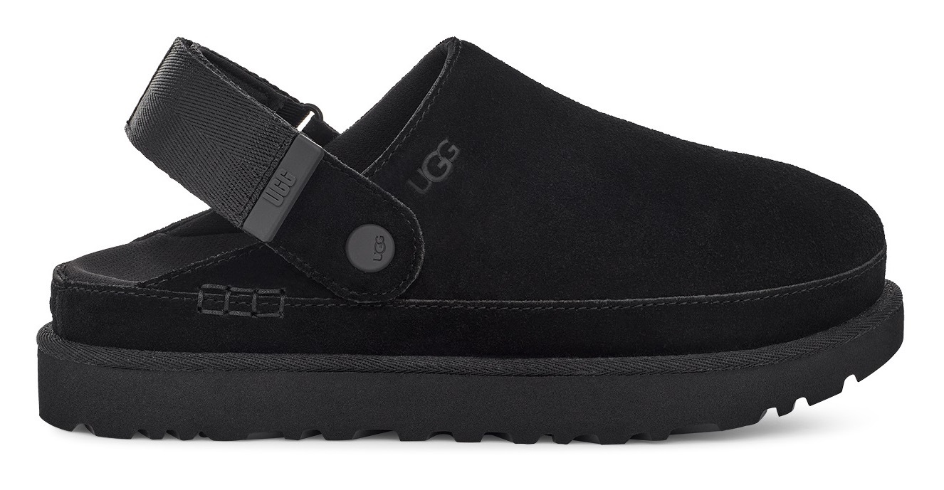 UGG Clog »W GOLDENSTAR CLOG«, Homeslippers, Plateauschuh, Mule mit schwenkbarem Fersenriemen