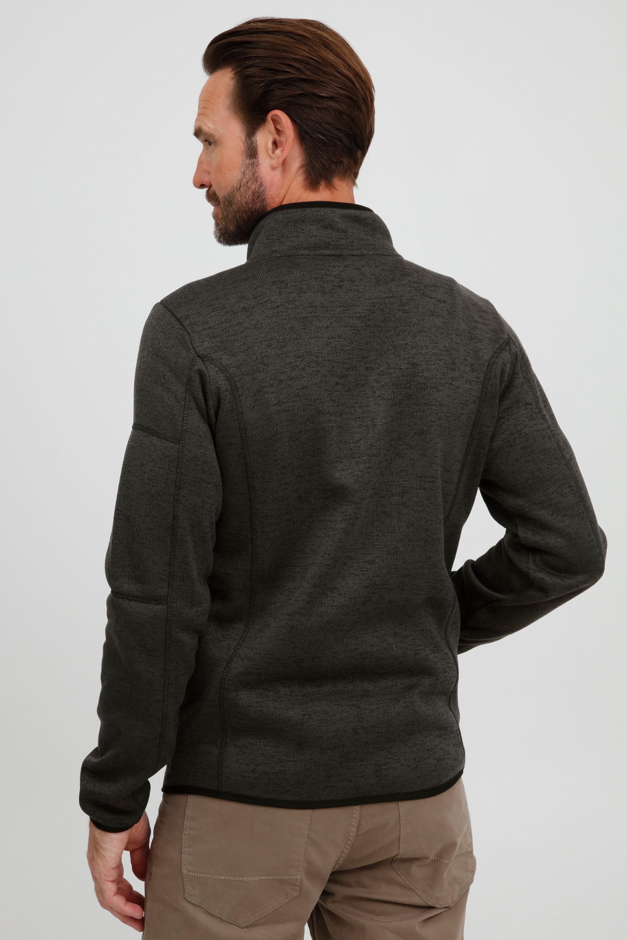 FQ1924 Fleecejacke »Fleecejacke FQBikker«, ohne Kapuze