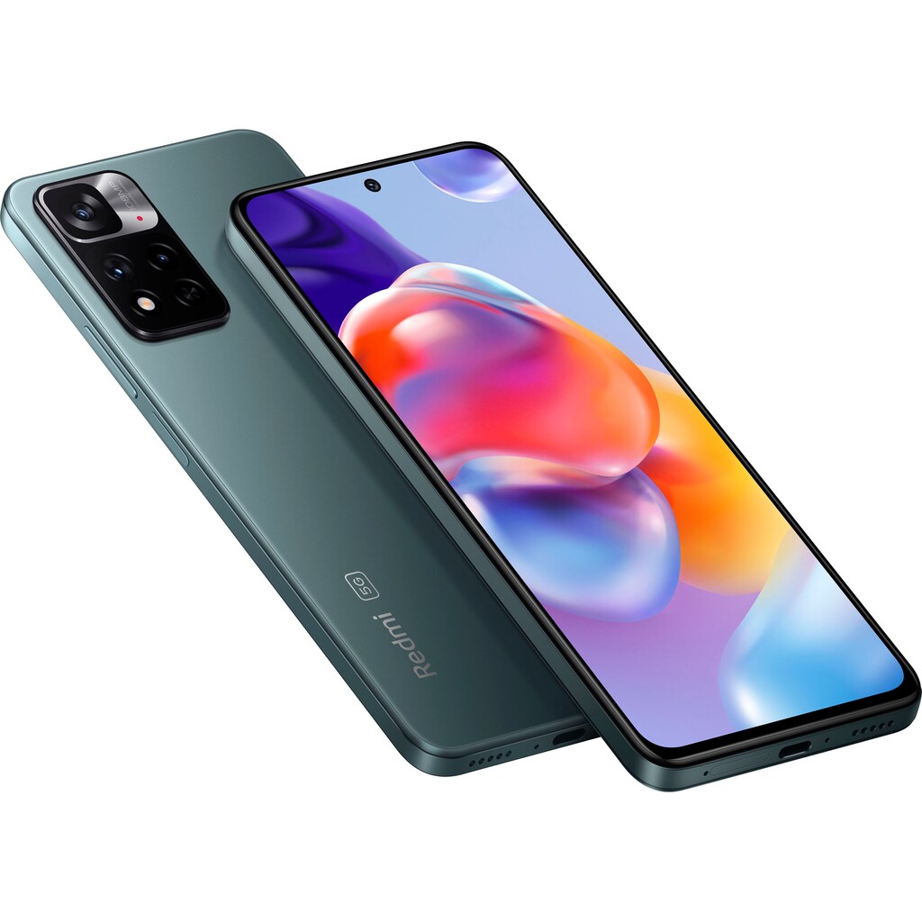 Xiaomi Smartphone »Redmi Note 11 Pro+ 5G«, Forest Green, 16,94 cm/6,67 Zoll, 128 GB Speicherplatz, 108 MP Kamera