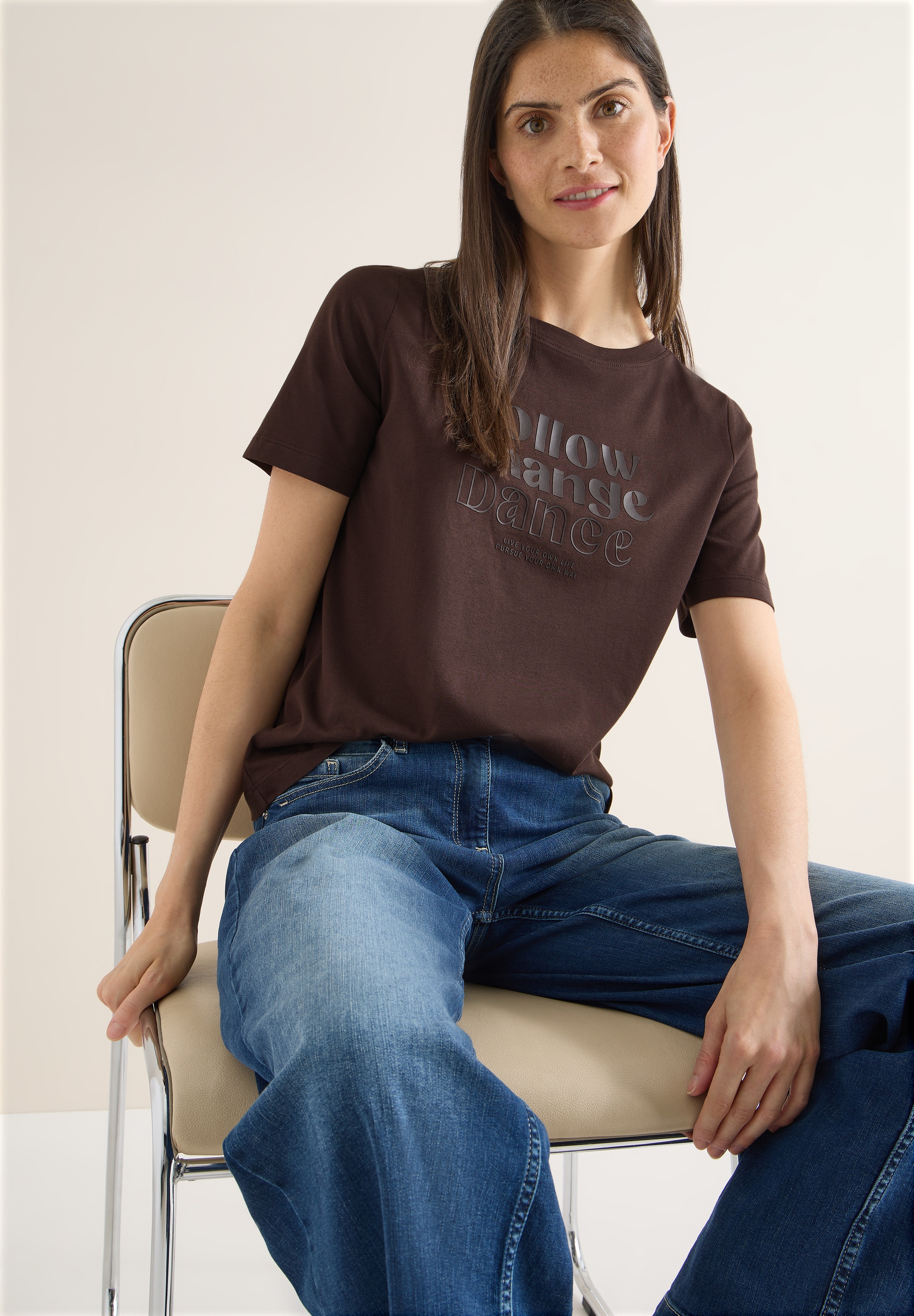 Cecil Kurzarmshirt mit Frontprint