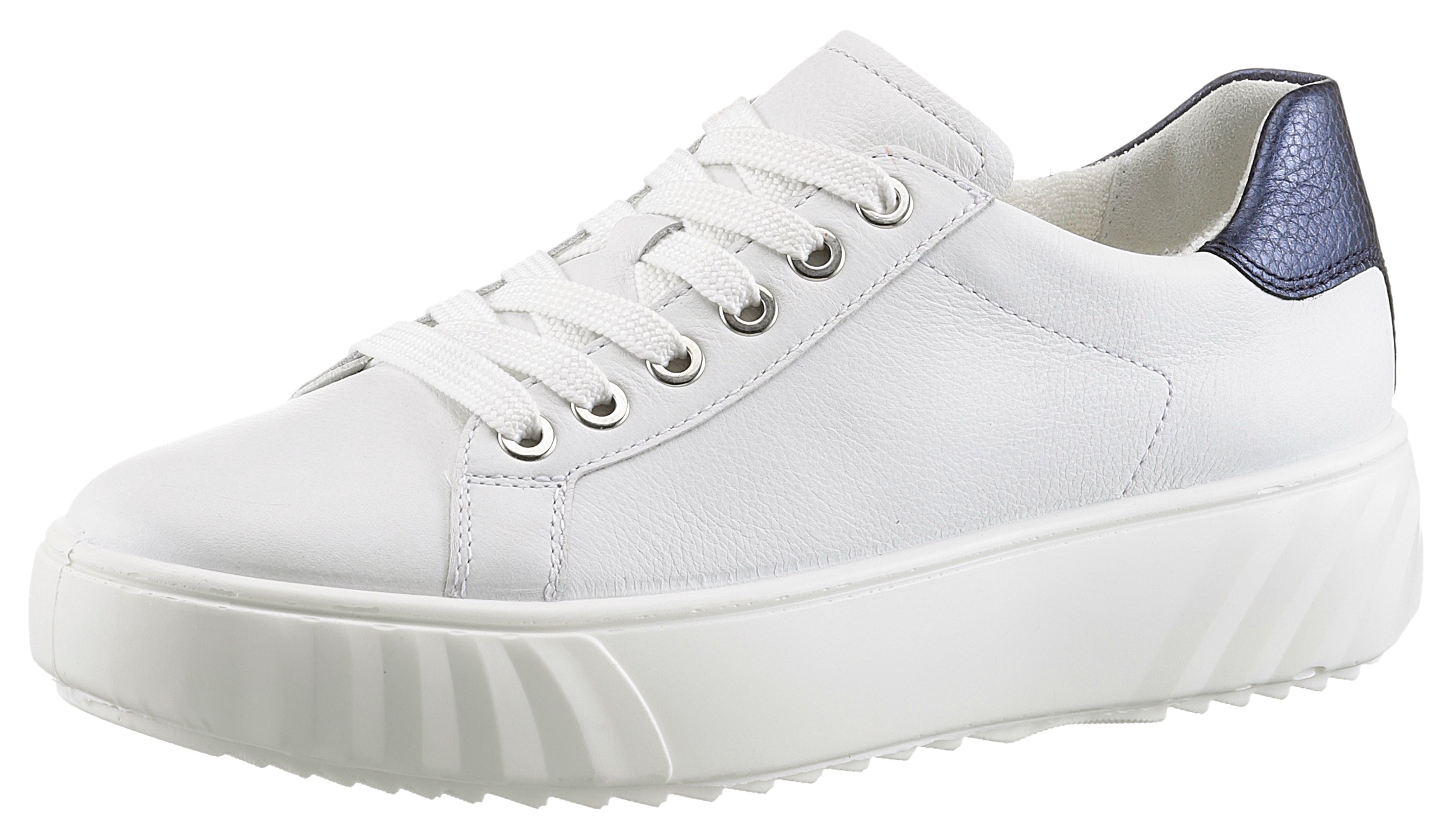 Ara Plateausneaker »MONACO«, mit Wechselfußbett, H-Weite, Freizeitschuh, Halbschuh, Schnürschuh