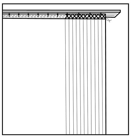 echter St.), HxB: Plauen Spitze Stickereien Stickerei Plauener 140x60, im (1 OTTO-Shop mit Gardine »Christina«,