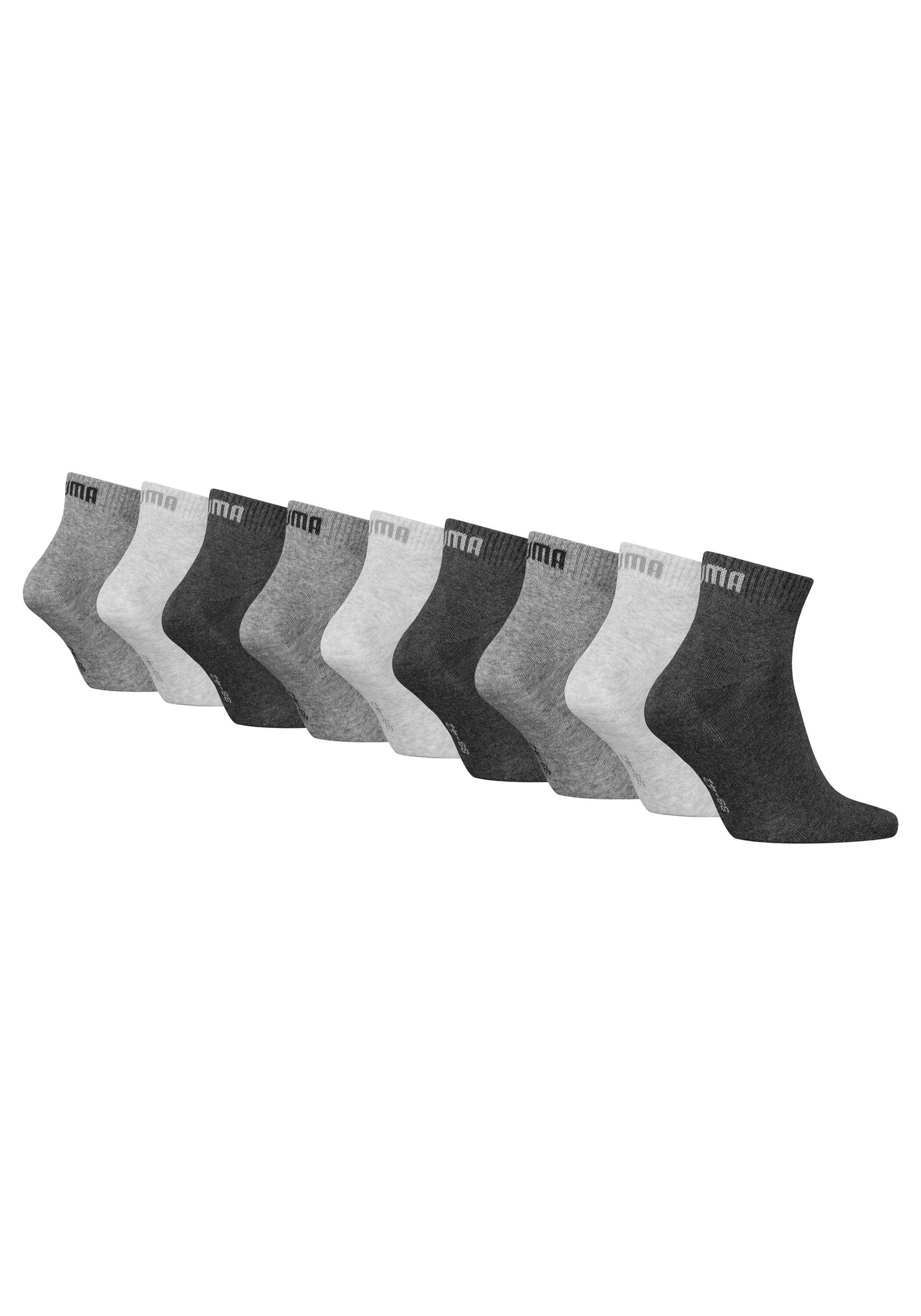 PUMA Sneakersocken »Socken Quarter Plain ECOM 9P 9er Pack«
