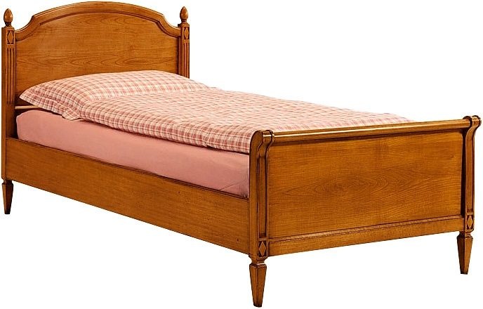 SELVA Bett »Villa Borghese«, Modell 2370, kirschbaumfarbig