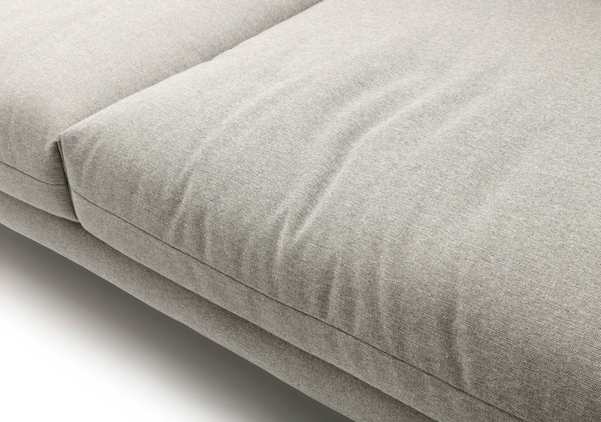 Creation BY ROLF BENZ Ecksofa »CR.414, Designecksofa, Polsterecke, L-Form« wahlweise aus feinstem Rindsleder oder hochwertigem Chenille