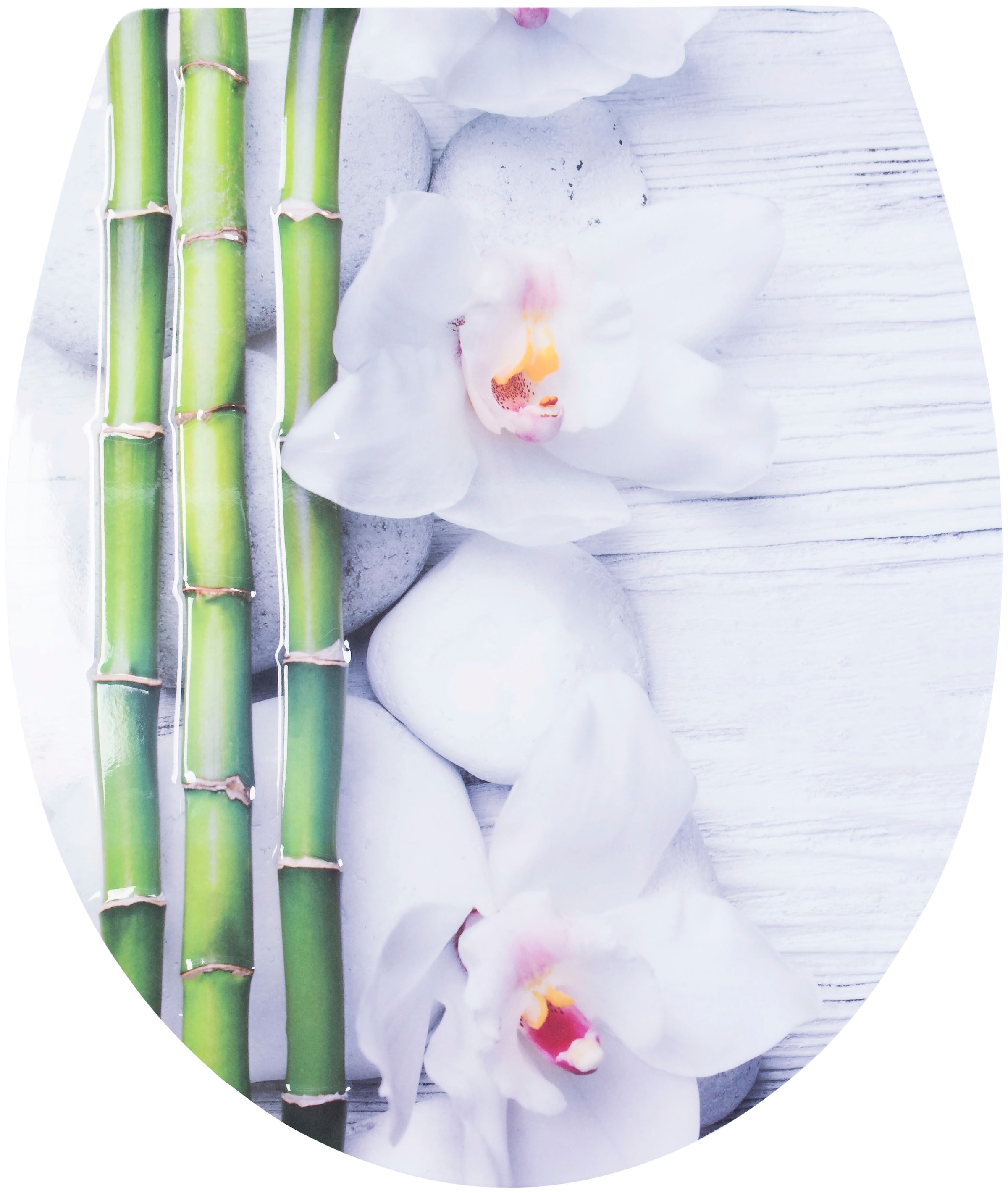 CORNAT WC-Sitz »Außergewöhnliche 3D-Relief Optik - Pflegeleichter Duroplast«