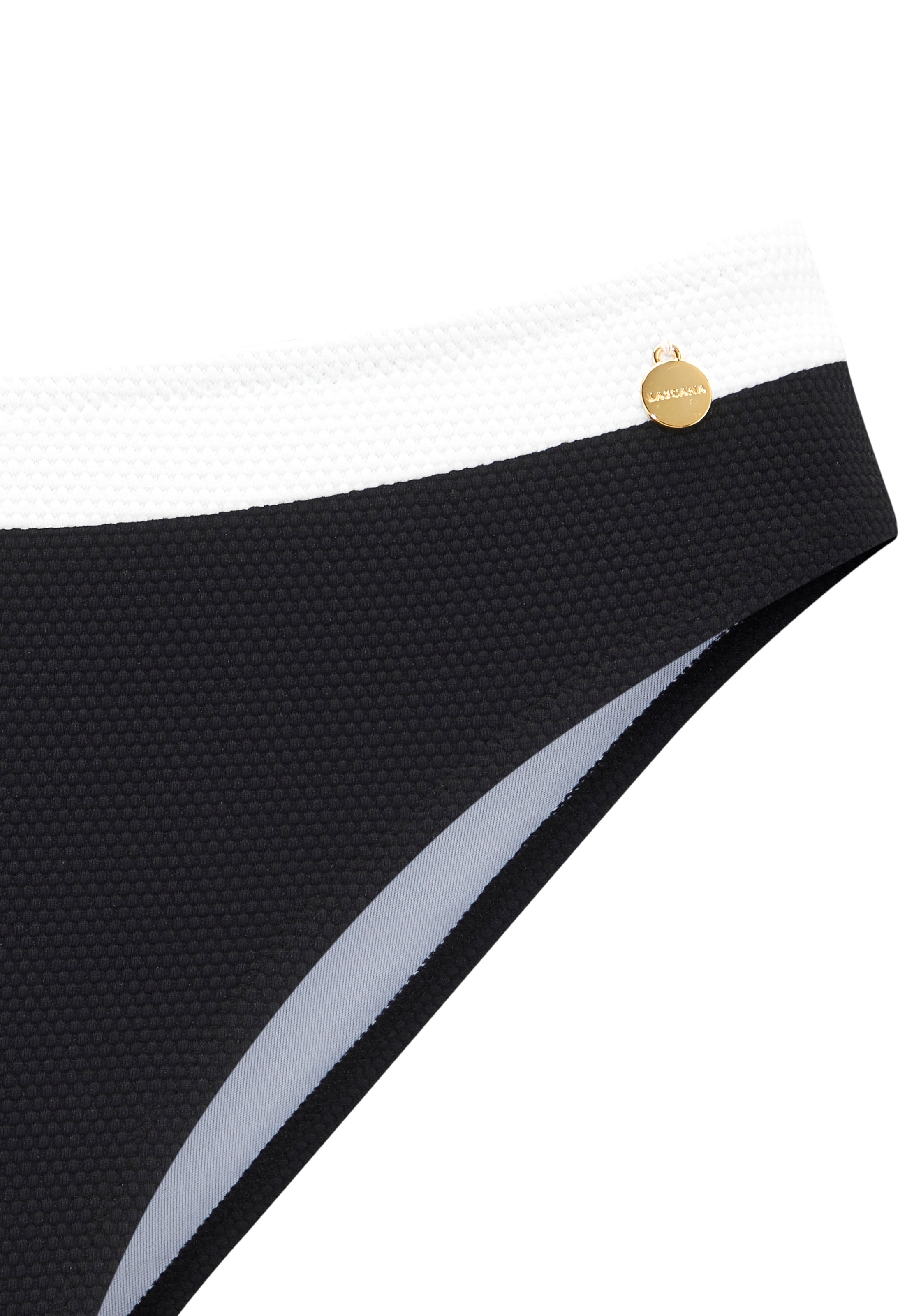 LASCANA Bikini-Hose »Chic« aus eleganter Strukturware