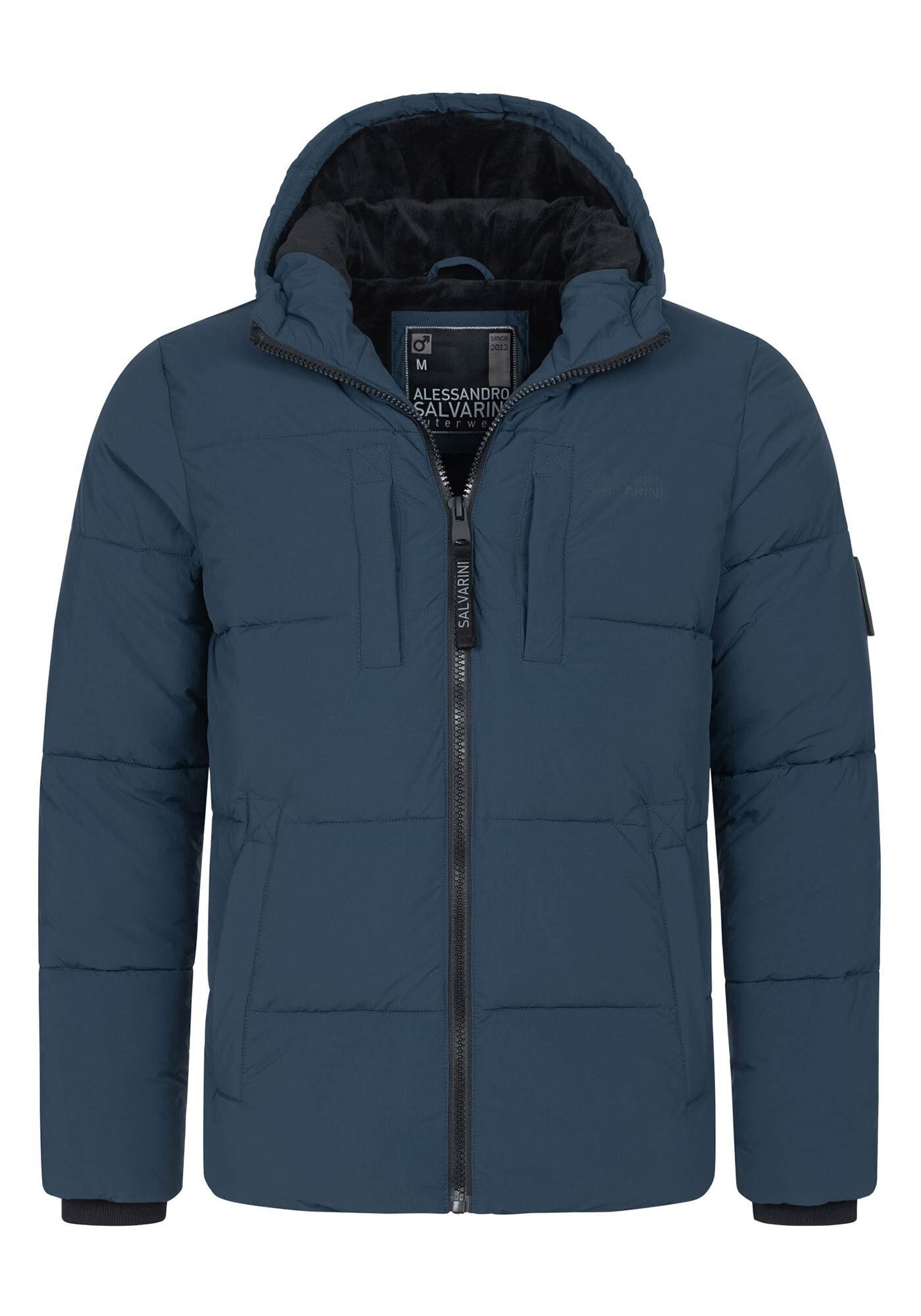 Winterjacke »Alessandro Salvarini Herren Winter Steppjacke AS422«