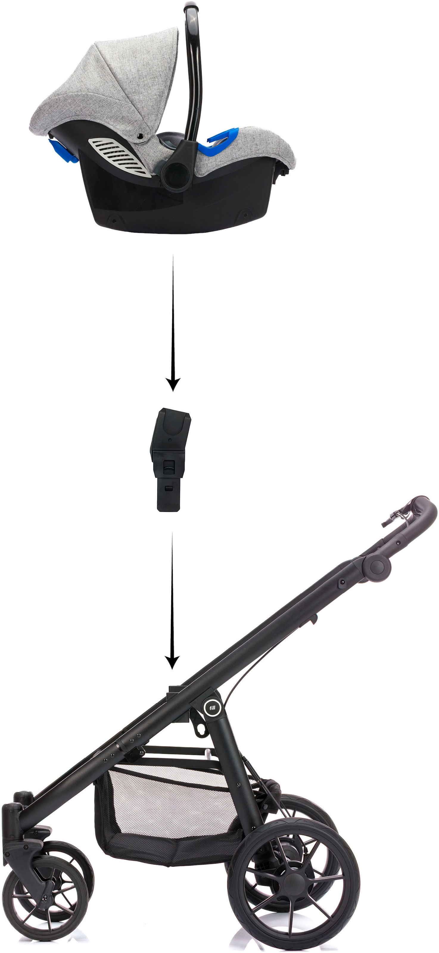 Fillikid Kinder-Buggy »Fill Voyager« 22 kg
