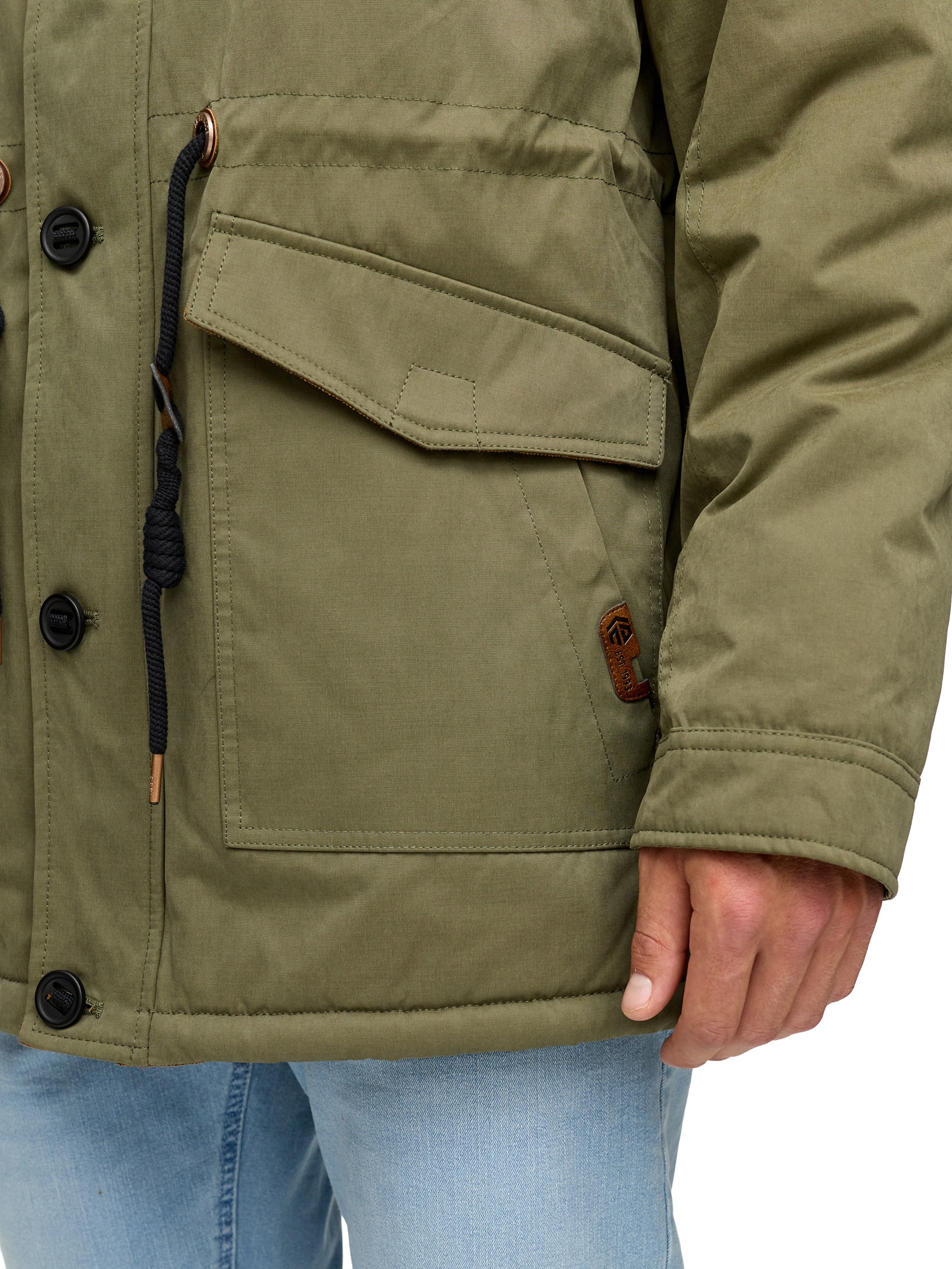 Indicode Parka »INGillespie« mit Kapuze