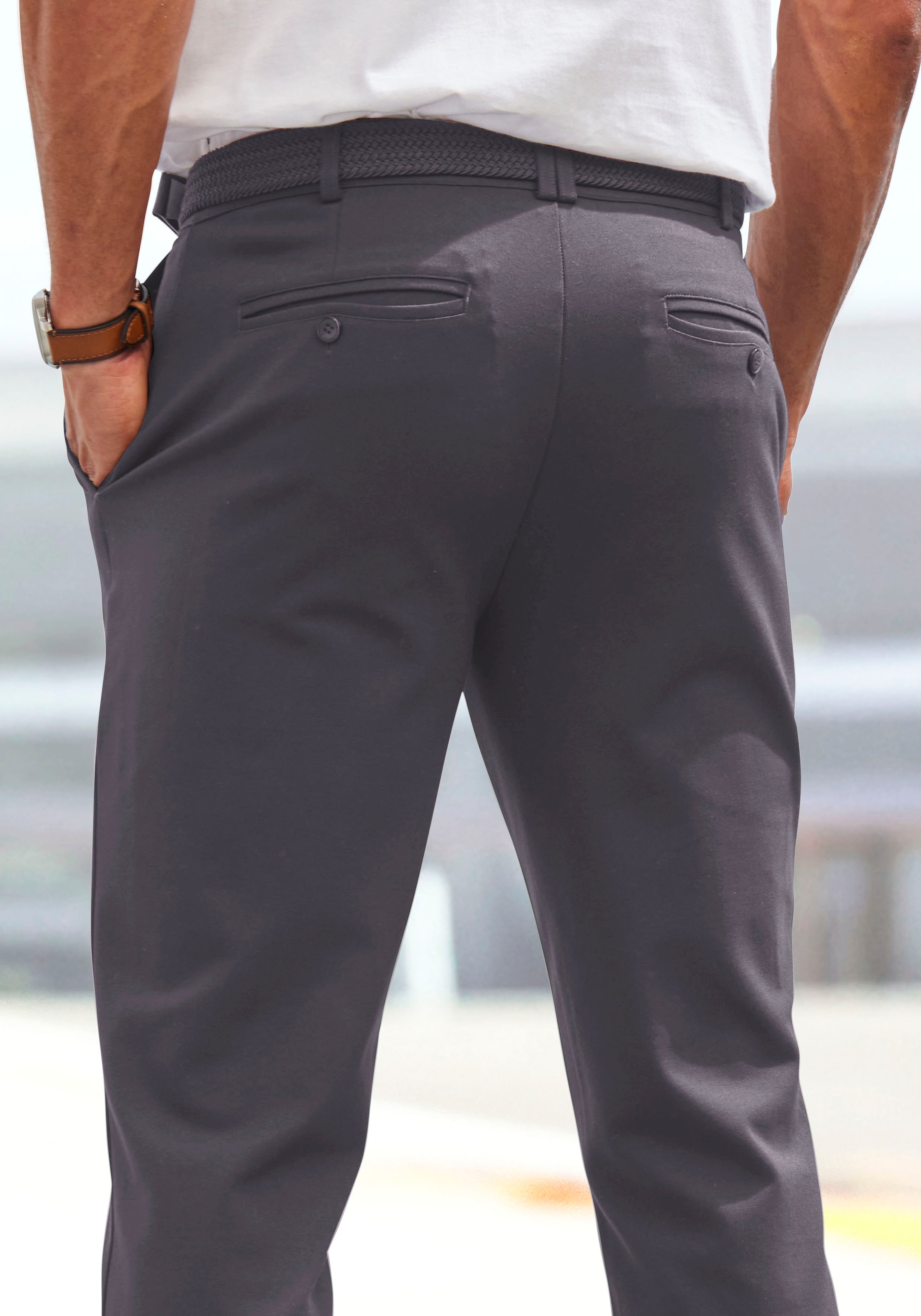 John Devin Stretch-Hose »regular-fit«, bequeme Hose aus elastischer Qualität