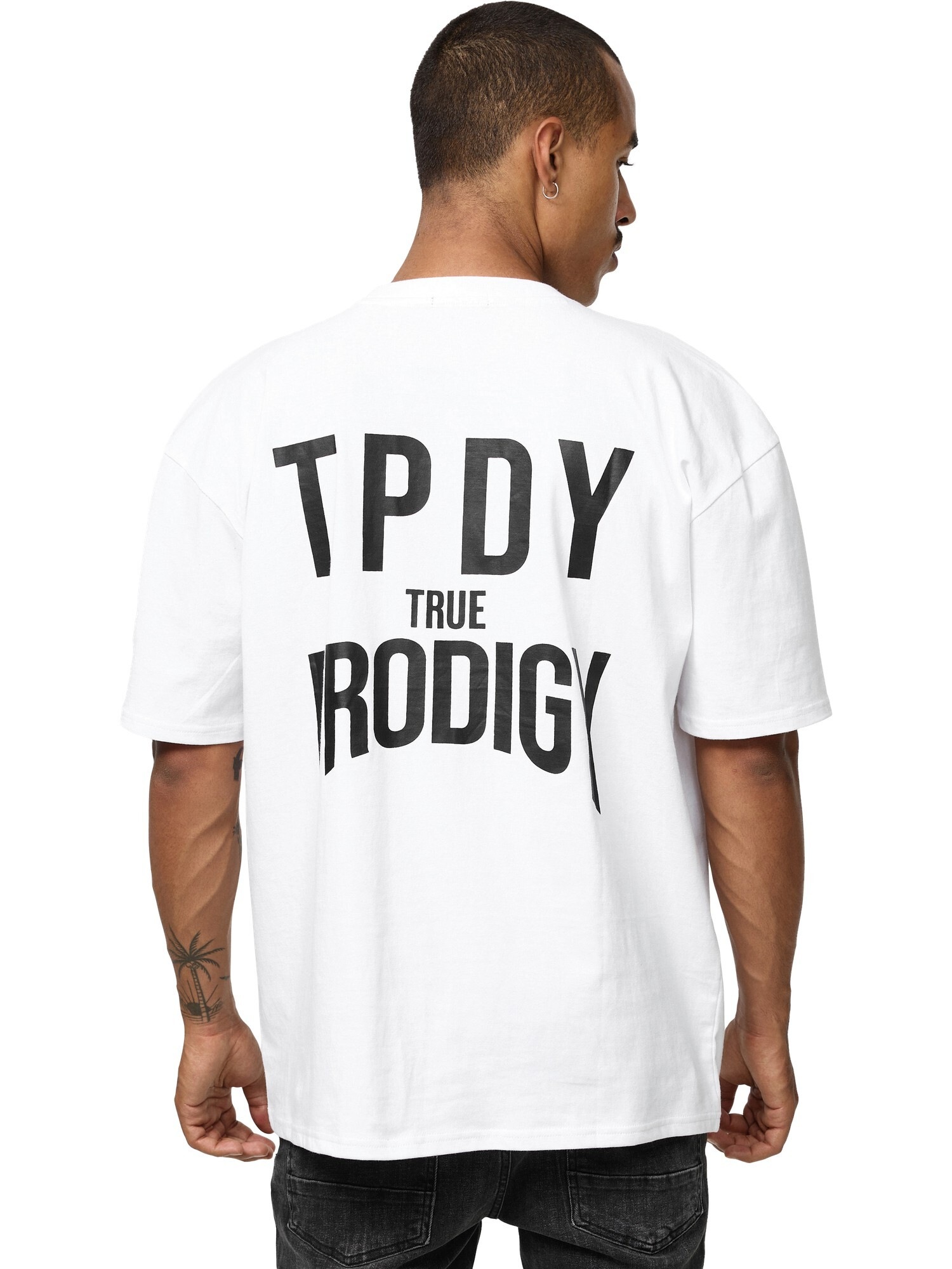 trueprodigy Oversize-Shirt »Robin Logo Print Oversized Rundhals«