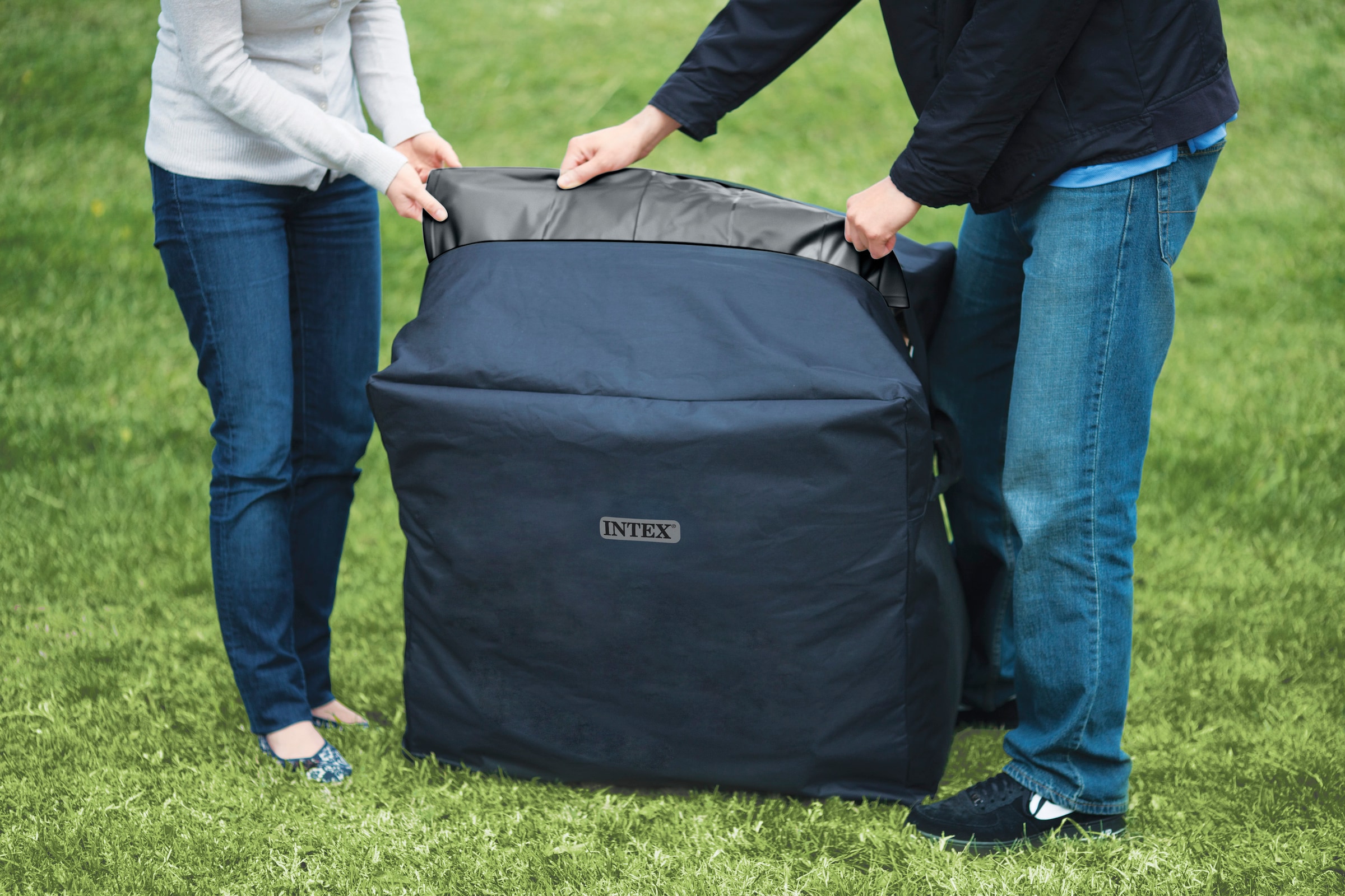 Intex Whirlpool »Greywood Deluxe« 165 cm Durchmesser