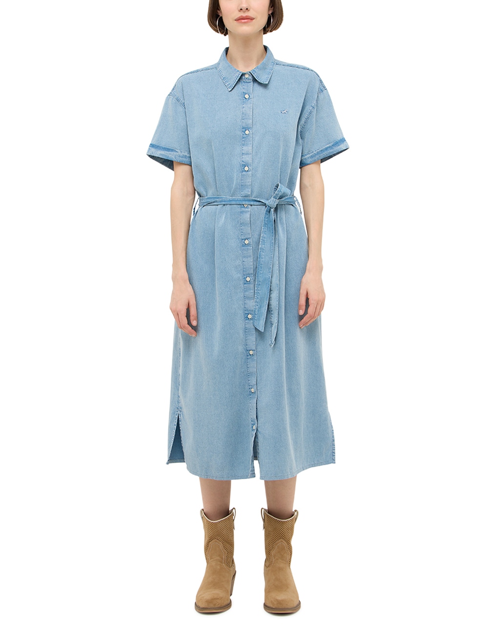 MUSTANG Maxikleid »Damen Style Camilla Dress«